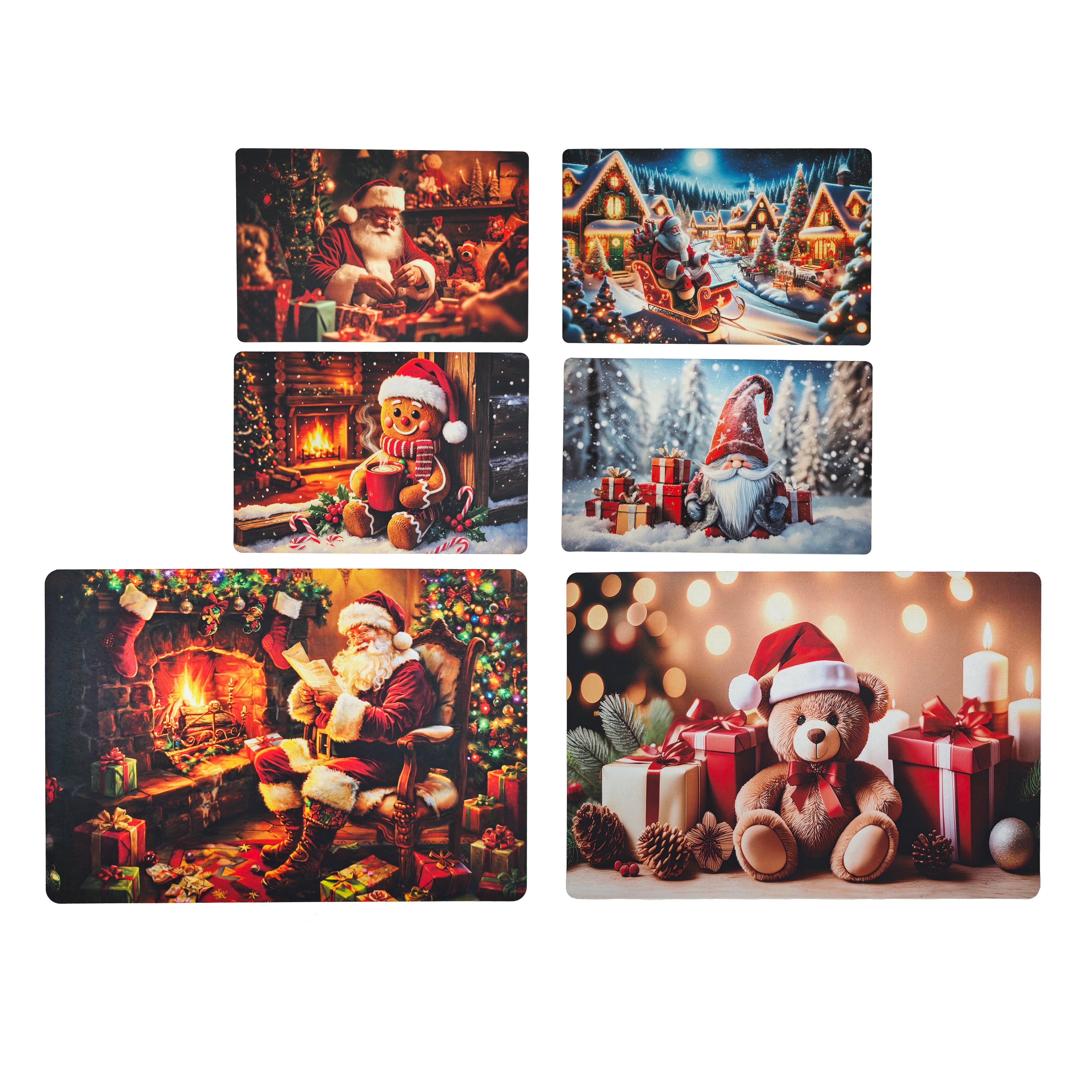 VESTIAMO CASA GRAN NATALE - Tappeto Natalizio Decorativo 45x65 cm