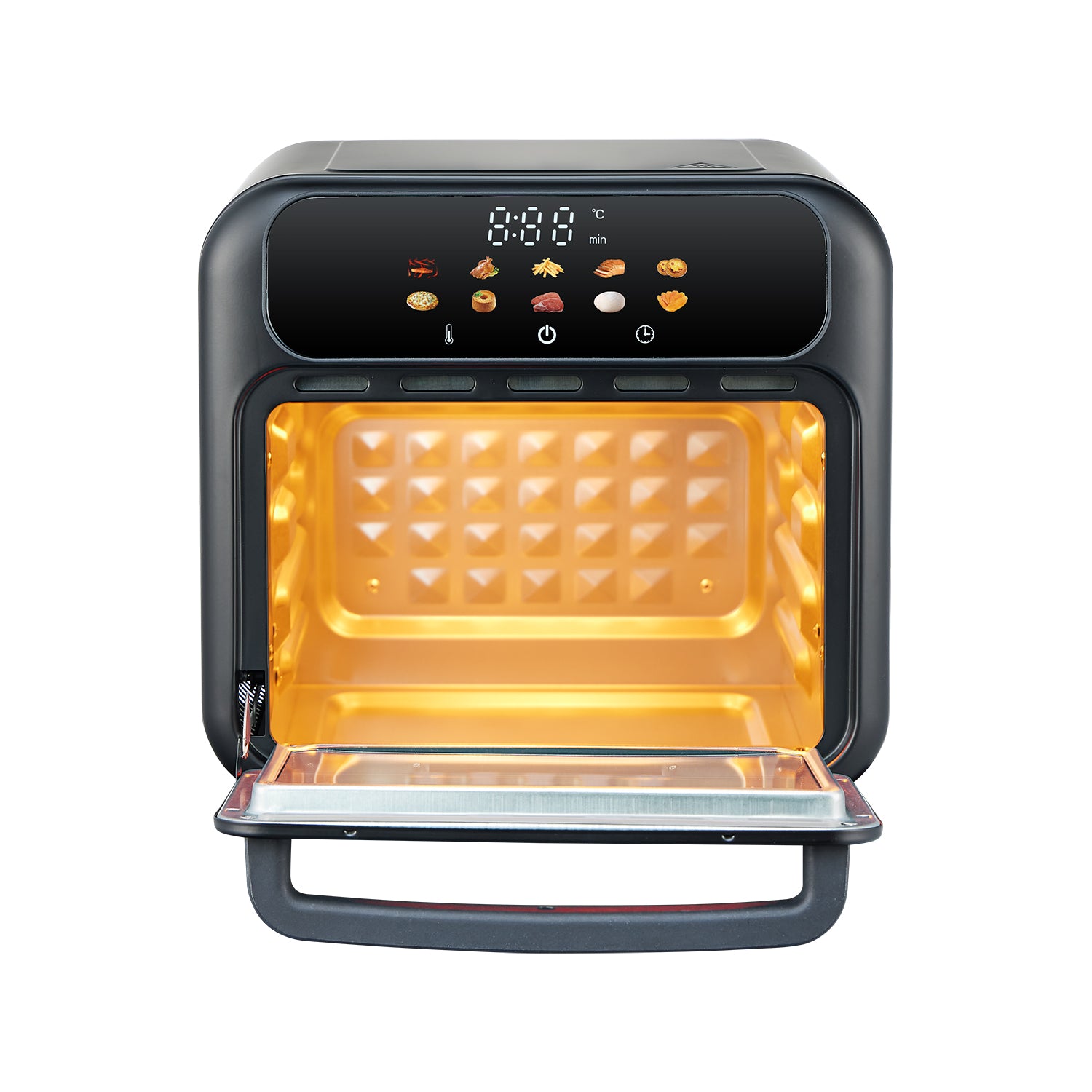 DICTROLUX - Forno e Friggitrice ad Aria Multifunzione Oven Crock 870 Watt