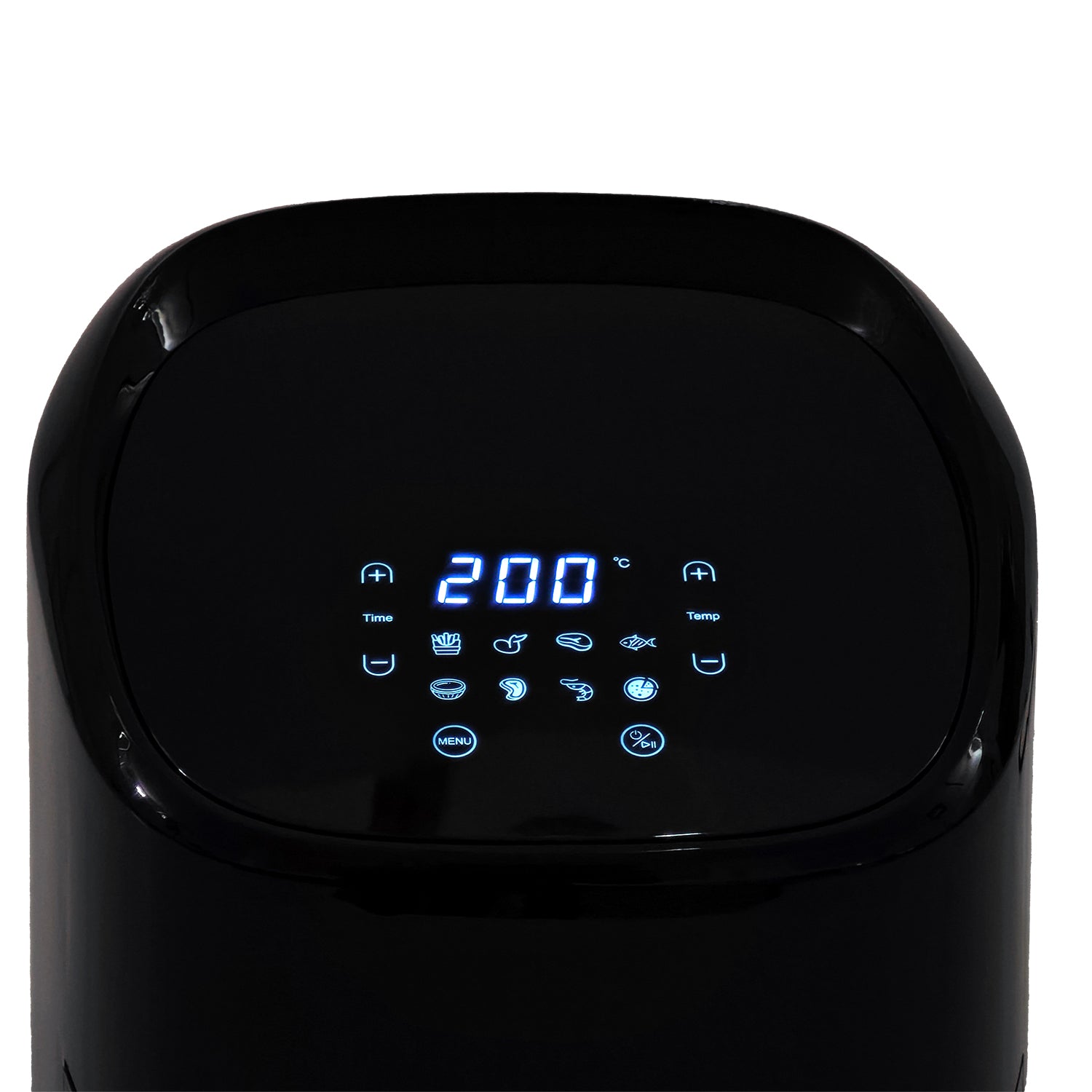 DICTROLUX - Friggitrice ad Aria Dictrolux Black Vision Fryer con Display Touch 3,2 Litri 1400 Watt