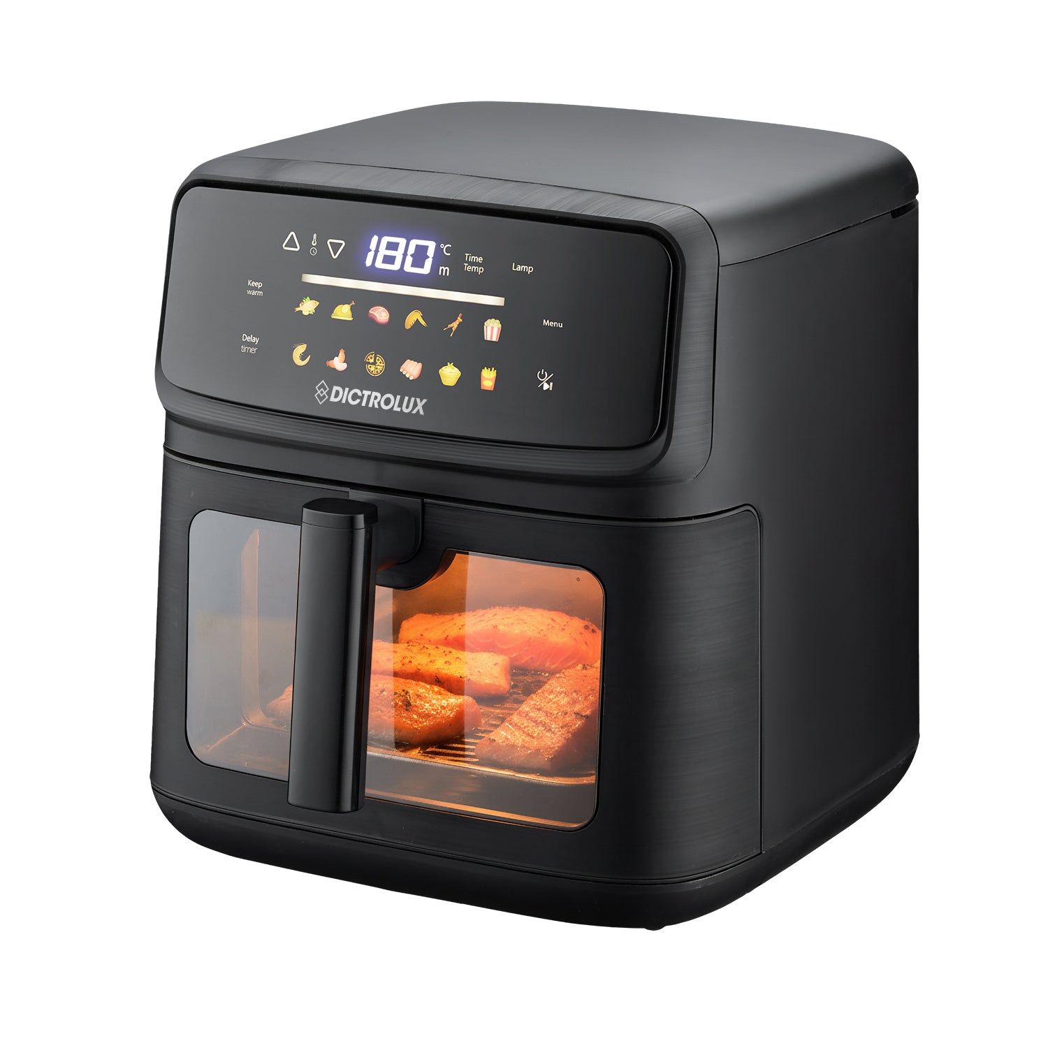 DICTROLUX - Friggitrice ad Aria Digitale Innovative 10 Litri 2100 Watt