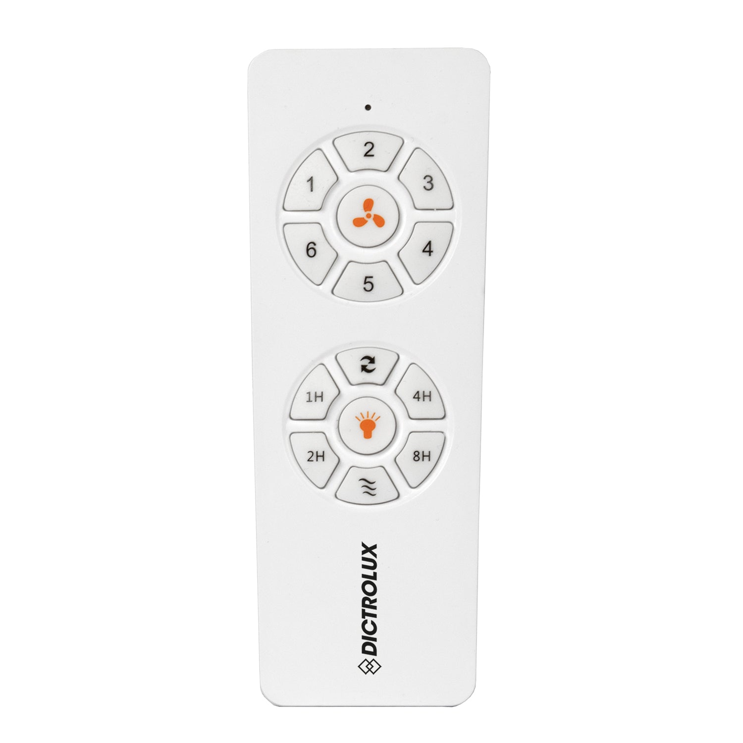 DICTROLUX - Ventilatore da Soffitto con Plafoniera LED e Pale Retrattili Aura Fan