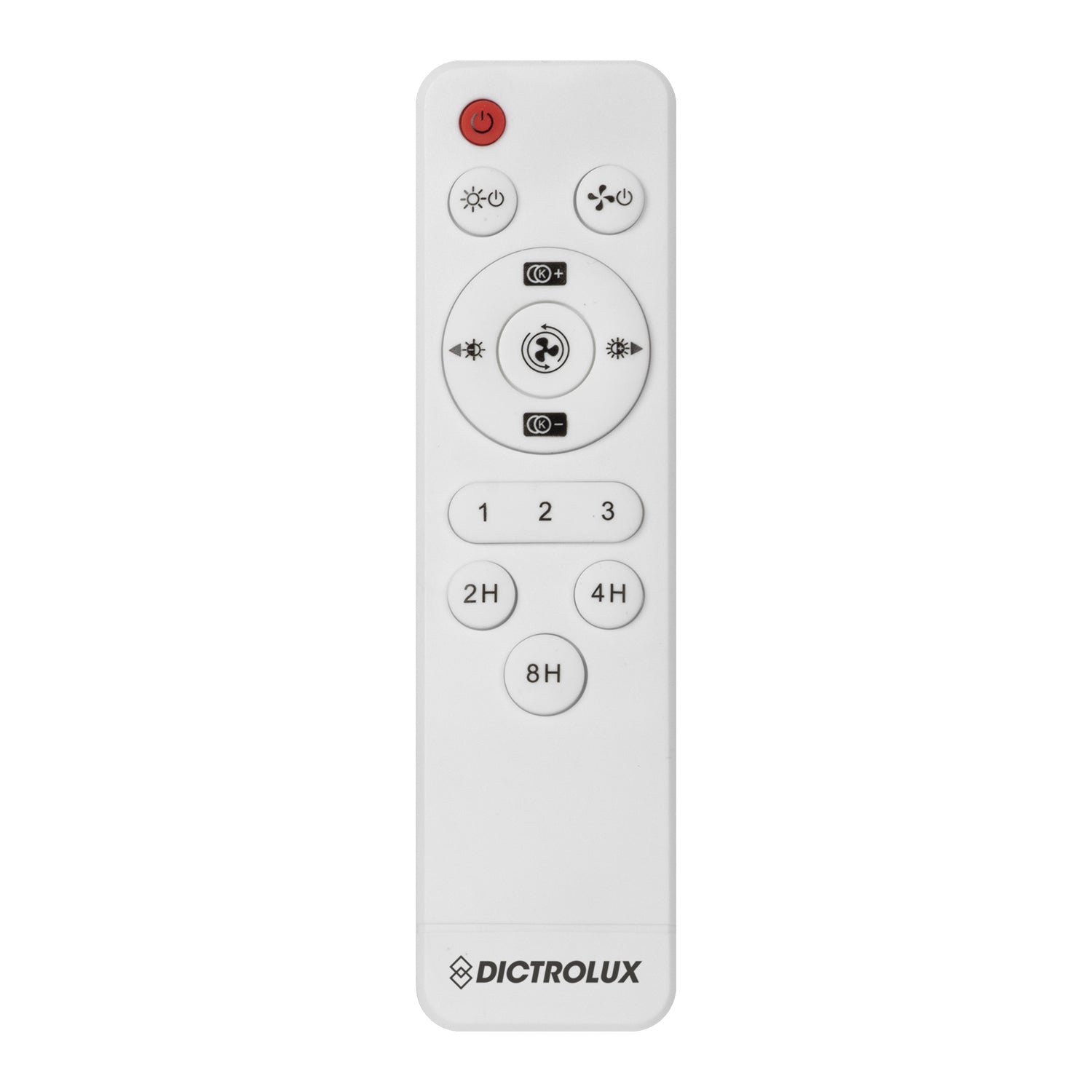 DICTROLUX - Ventilatore da Soffitto con Plafoniera Vortix LED