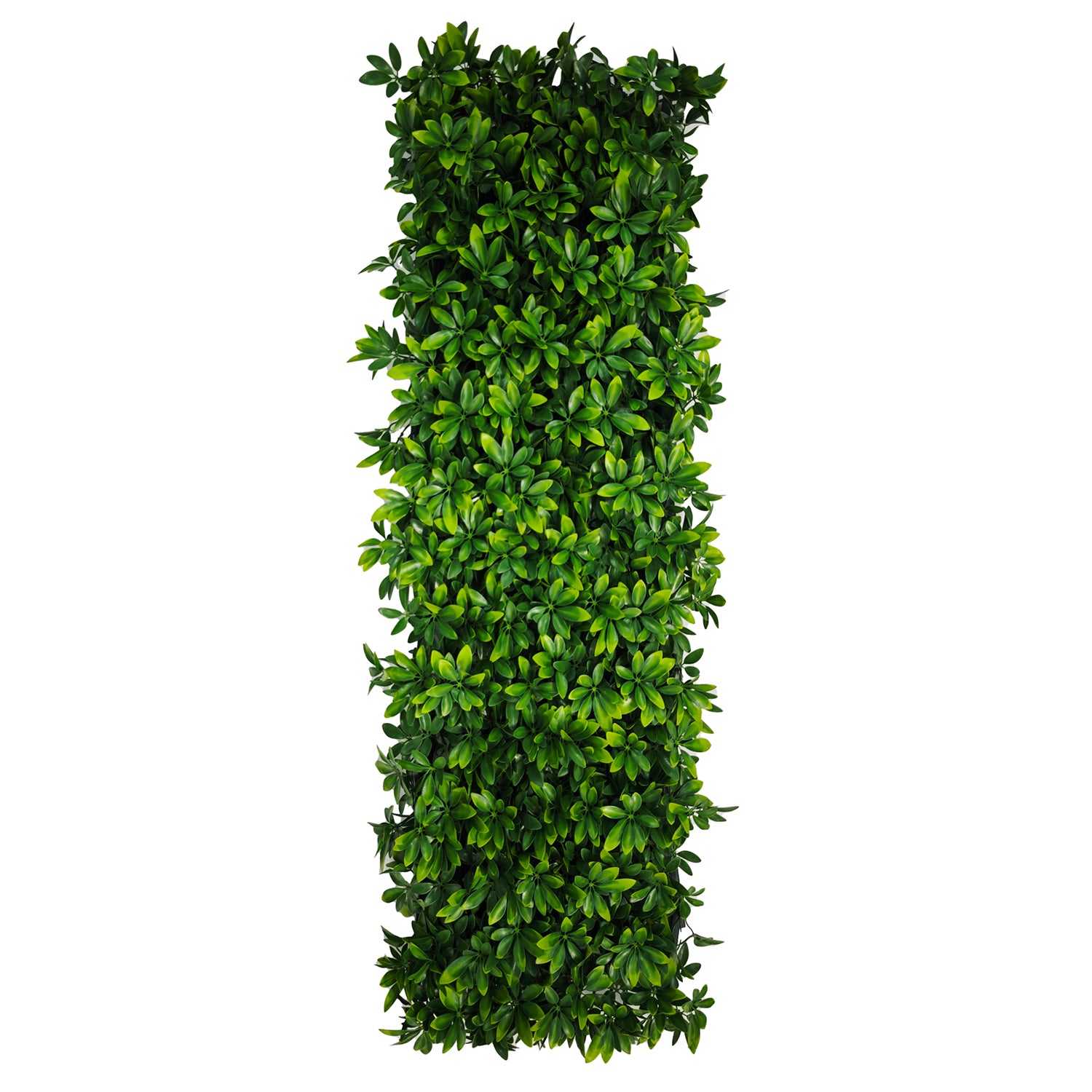 VESTIAMO CASA GIARDINO - Siepe Artificiale Estensibile con foglie di Schefflera Verde h28x280 cm