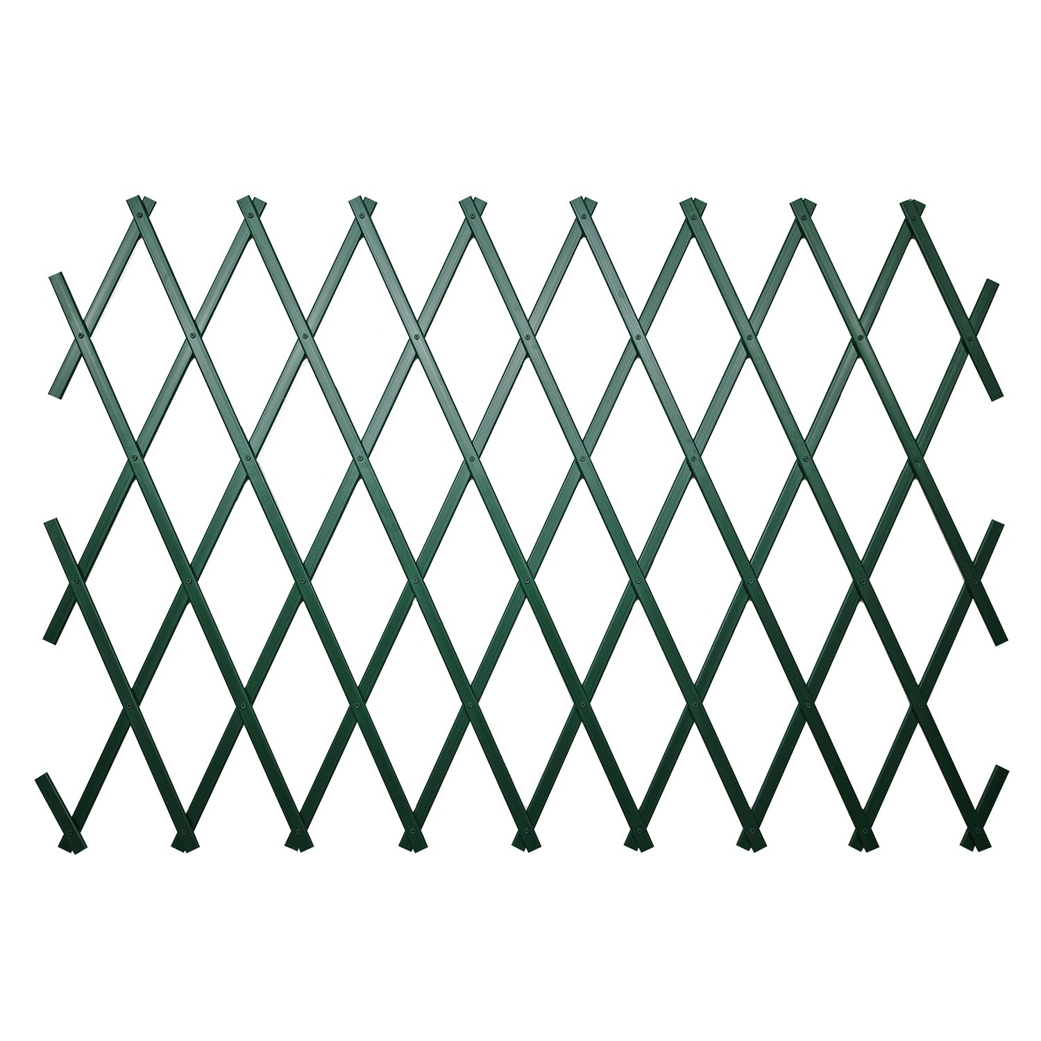 VESTIAMO CASA GIARDINO - Staccionata Estensibile Verde h90x180 cm