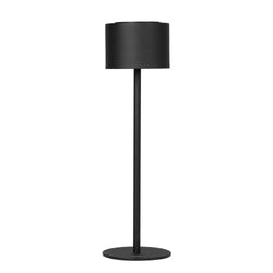 DICTROLUX - Lampada Led Touch Dimmerabile Black Nausica  - h37 cm diametro 10,5 cm