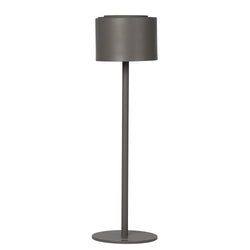 DICTROLUX - Lampada Led Touch Dimmerabile Grey Nausica  - h37 cm diametro 10,5 cm