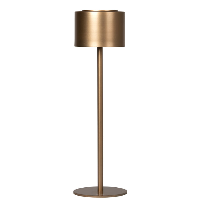 DICTROLUX - Lampada Led Touch Dimmerabile Gold Nausica  - h37 cm diametro 10,5 cm