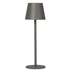 DICTROLUX - Lampada Led Touch Dimmerabile Grey Penelope  - h36 cm diametro 11,5 cm