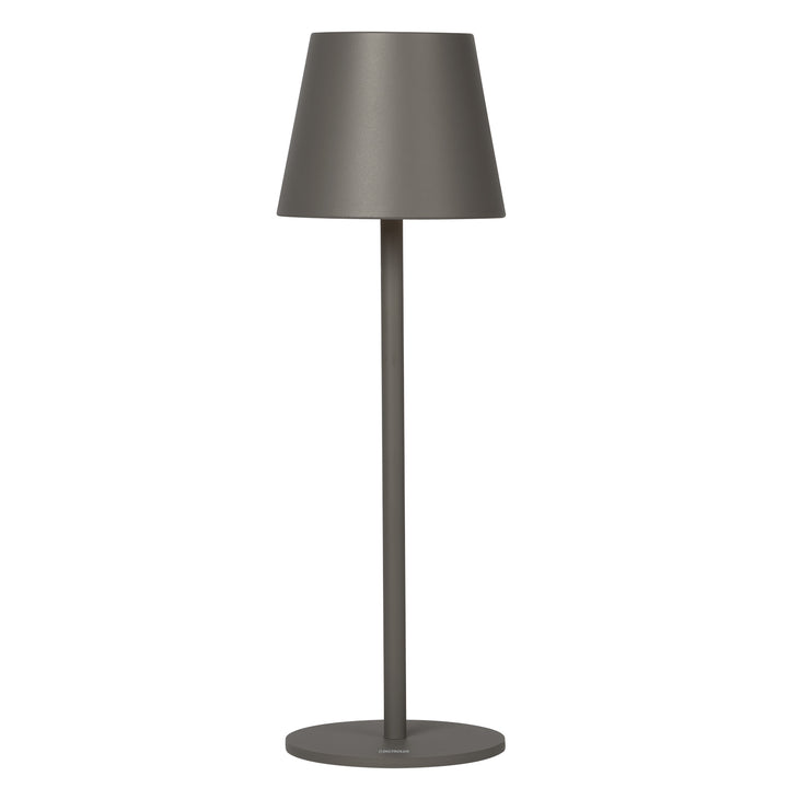 DICTROLUX - Lampada Led Touch Dimmerabile Grey Penelope  - h36 cm diametro 11,5 cm