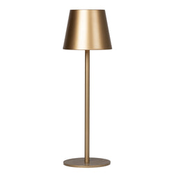 DICTROLUX - Lampada Led Touch Dimmerabile Gold Penelope  - h36 cm diametro 11,5 cm