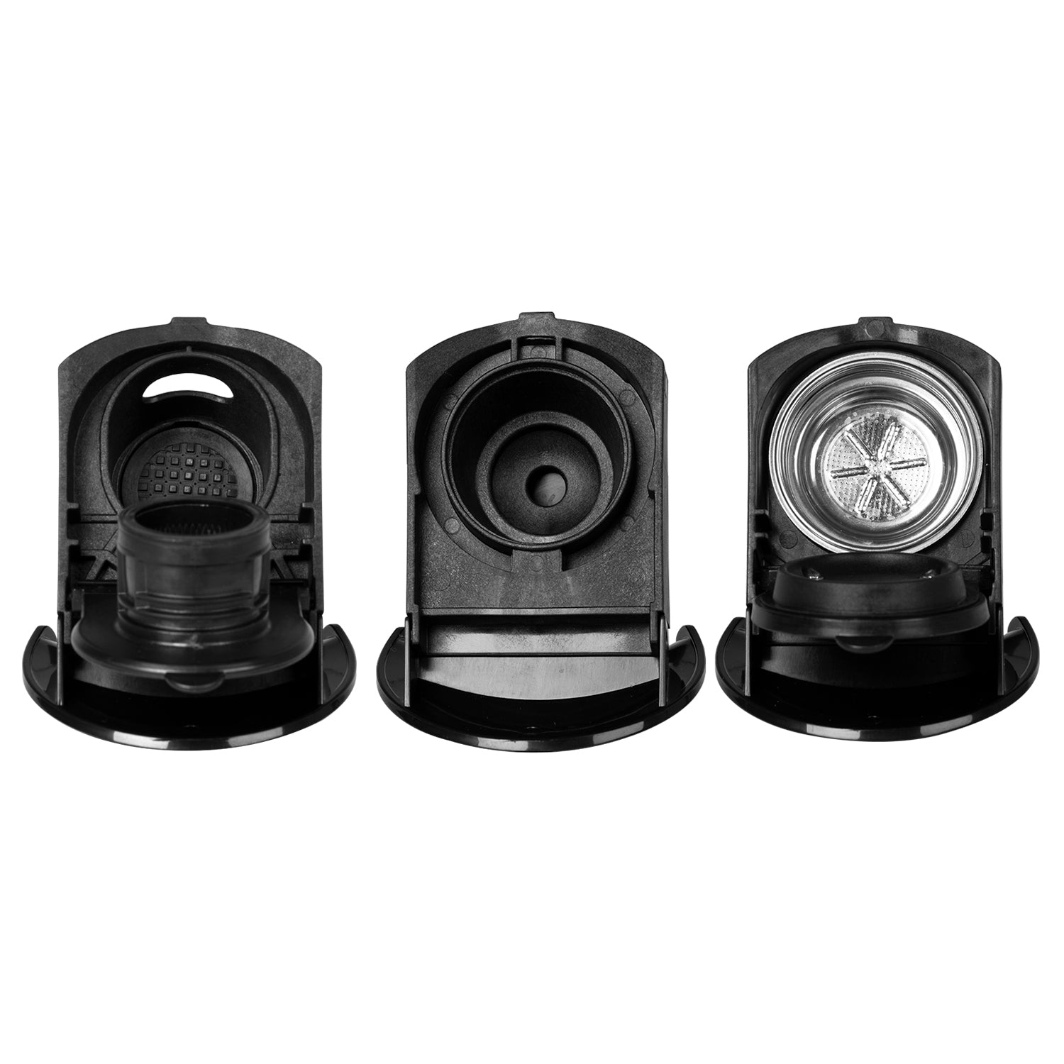 DICTROLUX - Macchina da caffè 3 in 1 Splendida White 1400 Watt