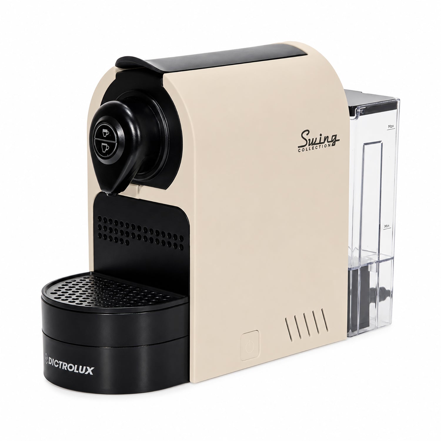 DICTROLUX - Macchina da Caffè Swing Collection Crema EM-201 1400 Watt - Compatibile con capsule Nespresso®