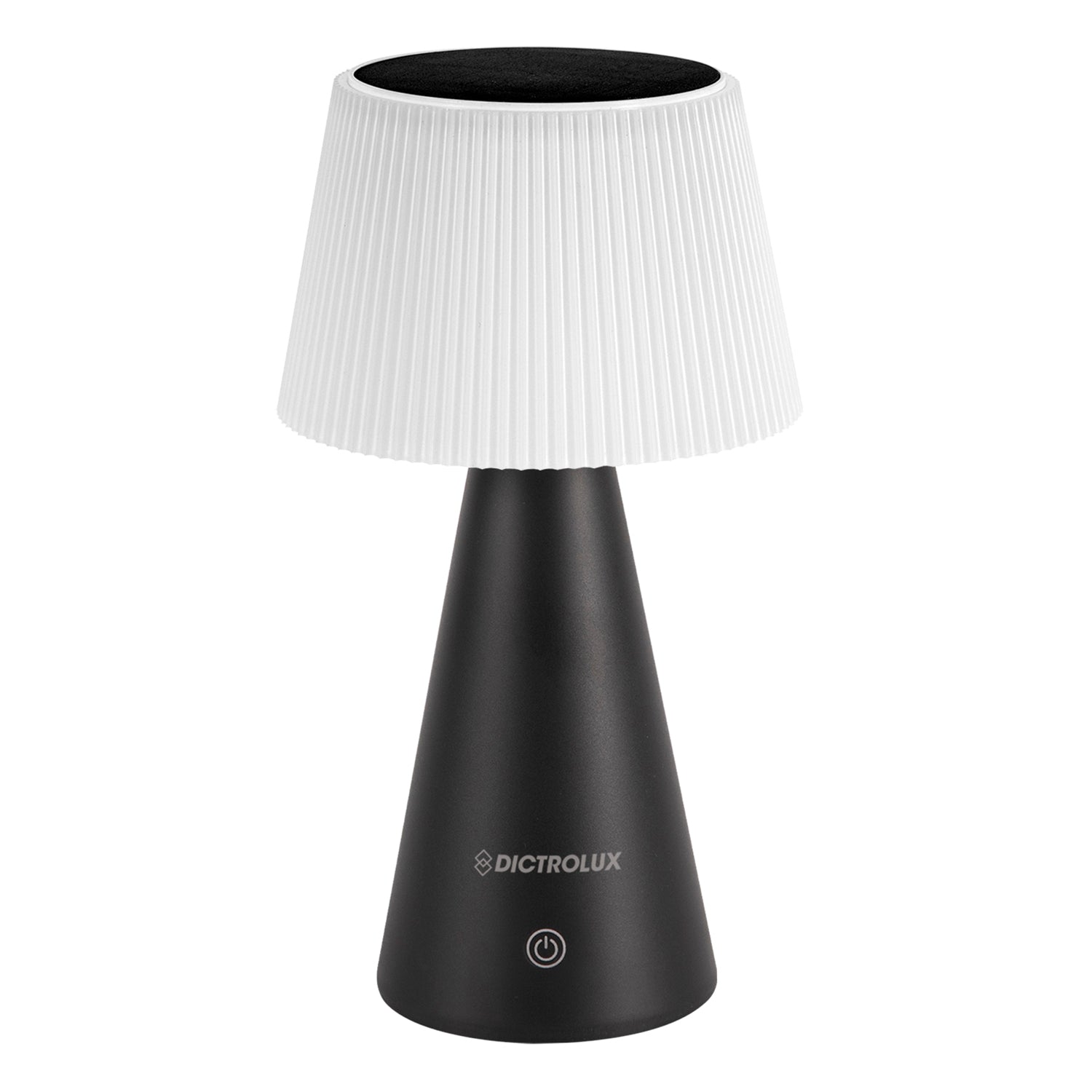 DICTROLUX - Lampada Solare Led Dimmerabile Touch System Zelica Black