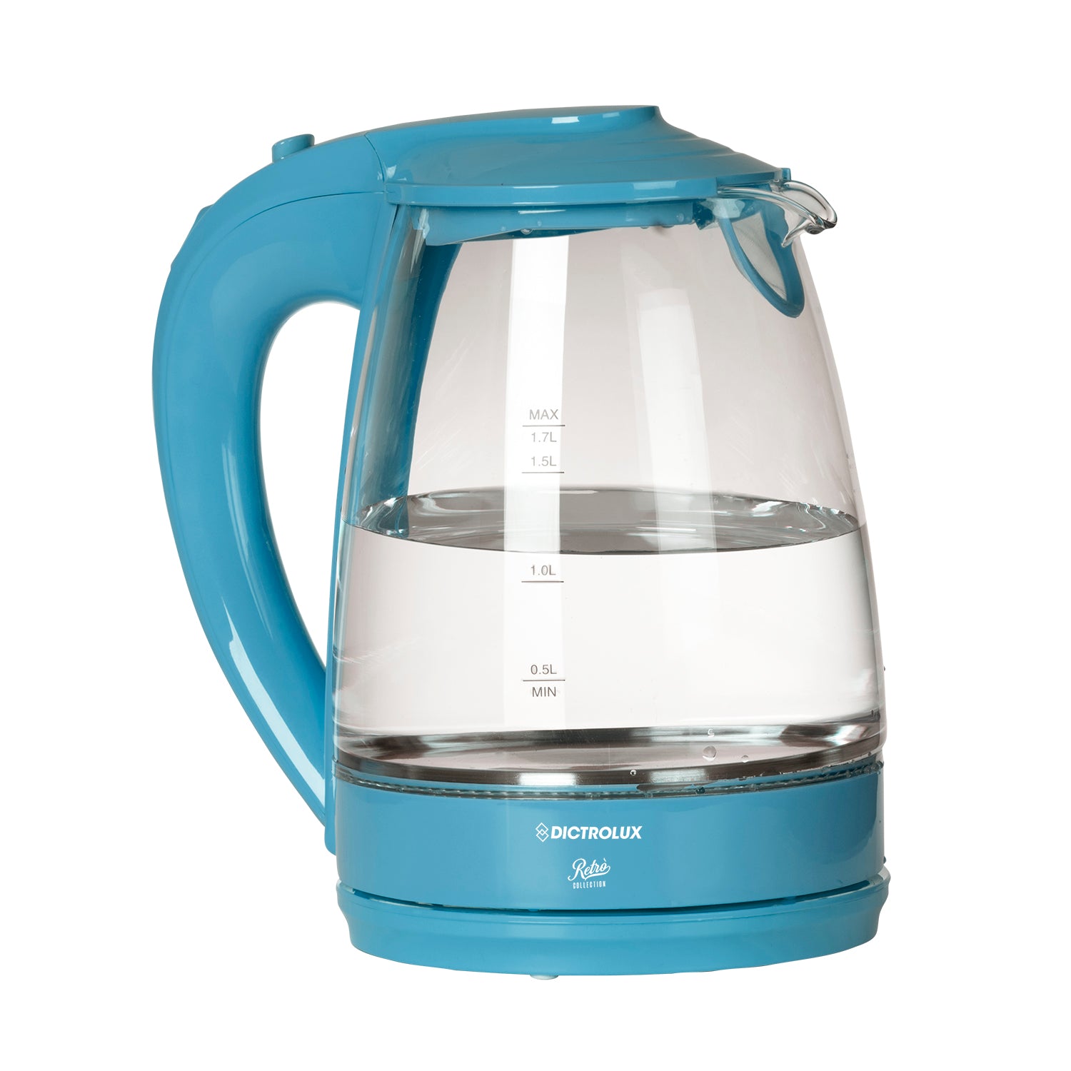 DICTROLUX - Bollitore Elettrico Linea Retrò Collection 1,7 Litri 2200 Watt