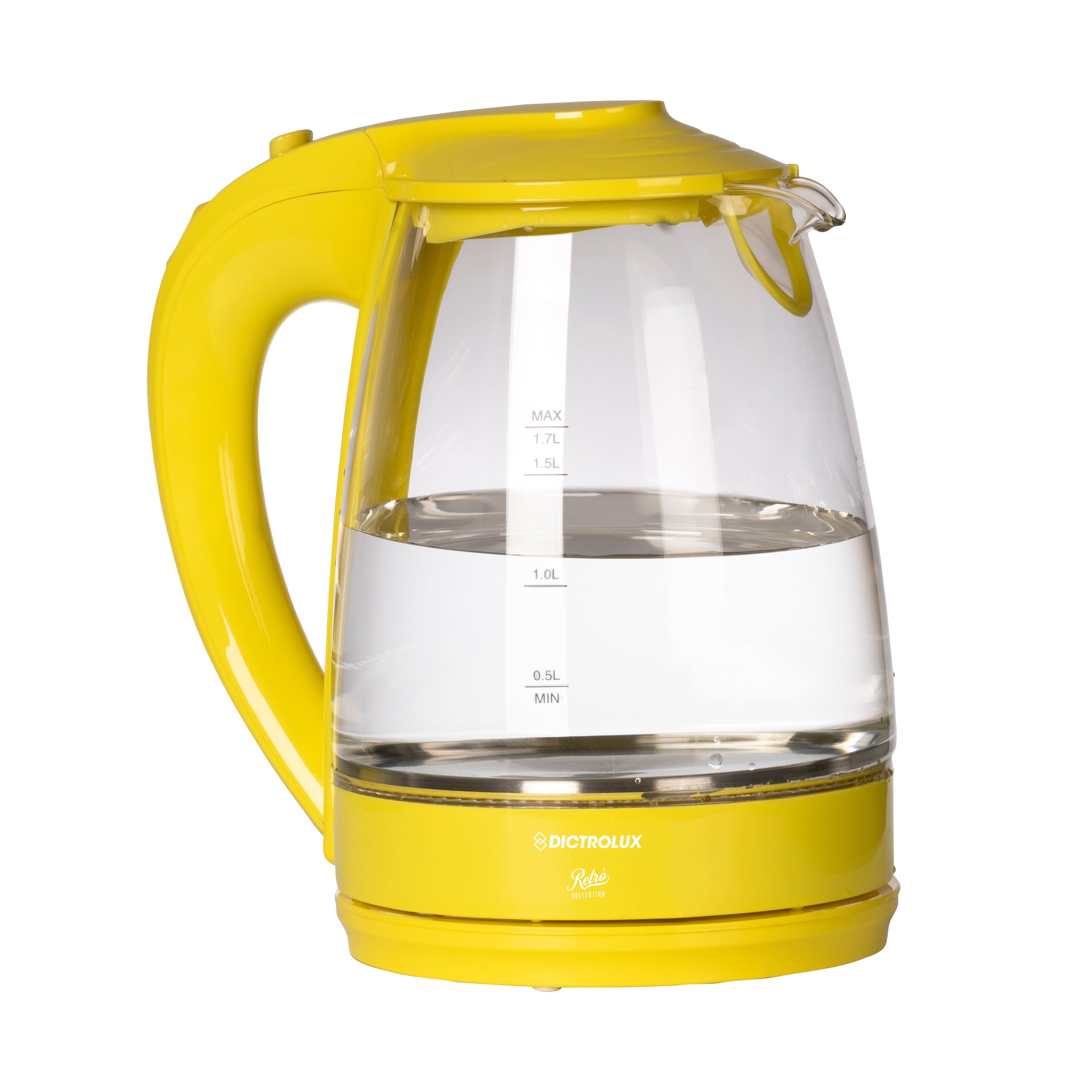 DICTROLUX - Bollitore Elettrico Linea Retrò Collection 1,7 Litri 2200 Watt