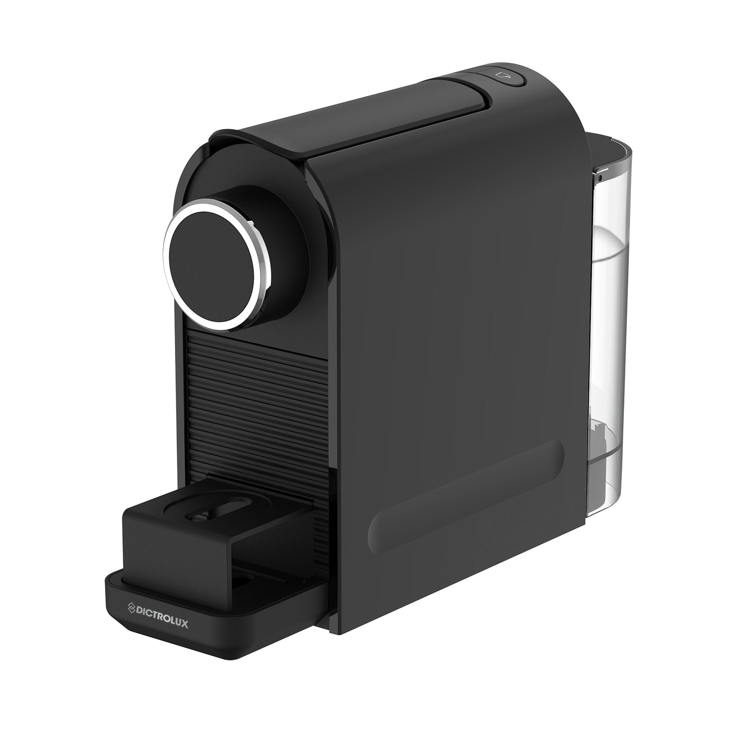 DICTROLUX - Macchina da caffè Espressa Black 1400 Watt - Compatibile con capsule Nespresso