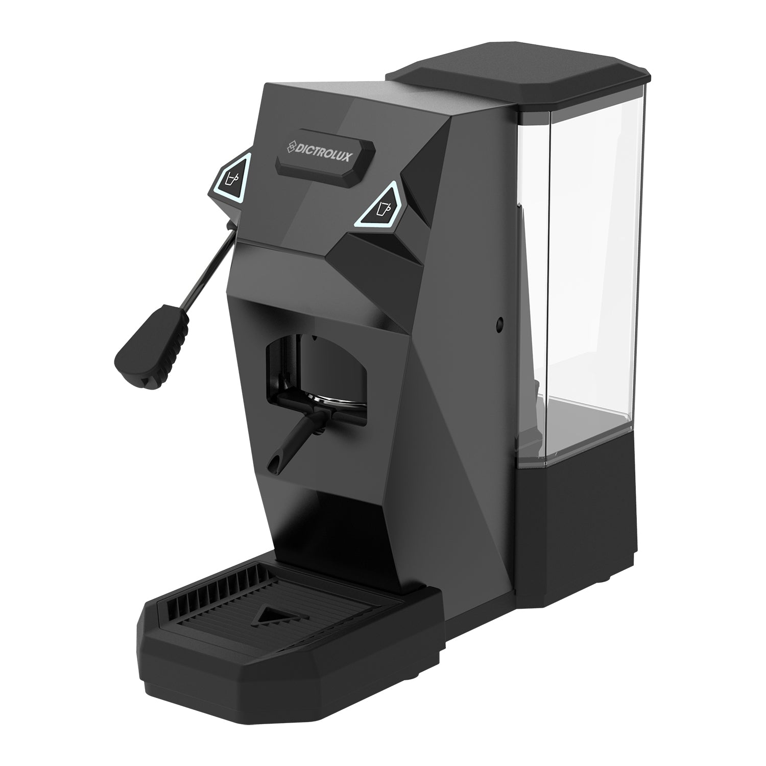 DICTROLUX - Macchina da caffè Morelia Black 550 Watt - Compatibile con cialde Ese