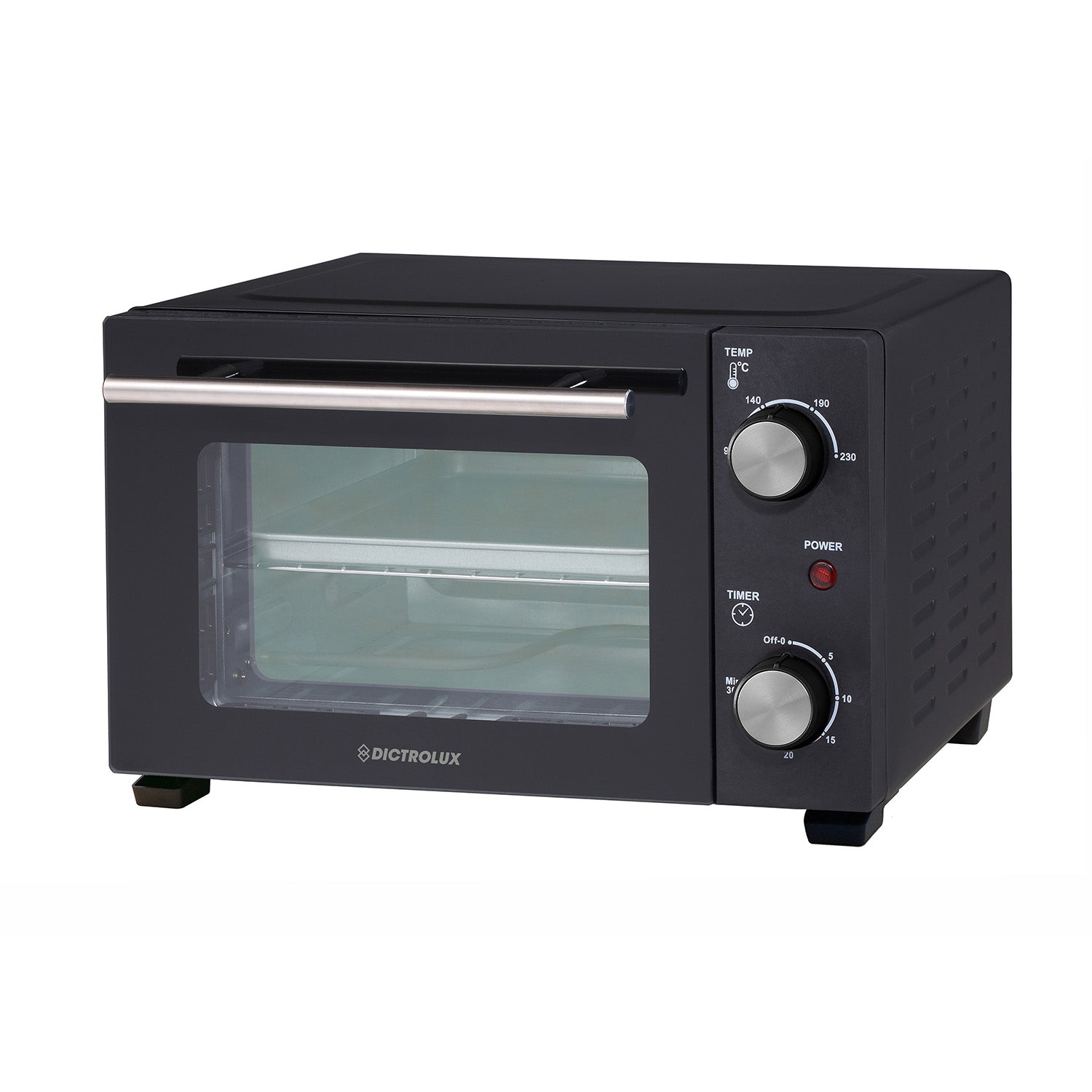 DICTROLUX - Forno Elettrico Compatto KE10TBA-S4 10 Litri 800 Watt