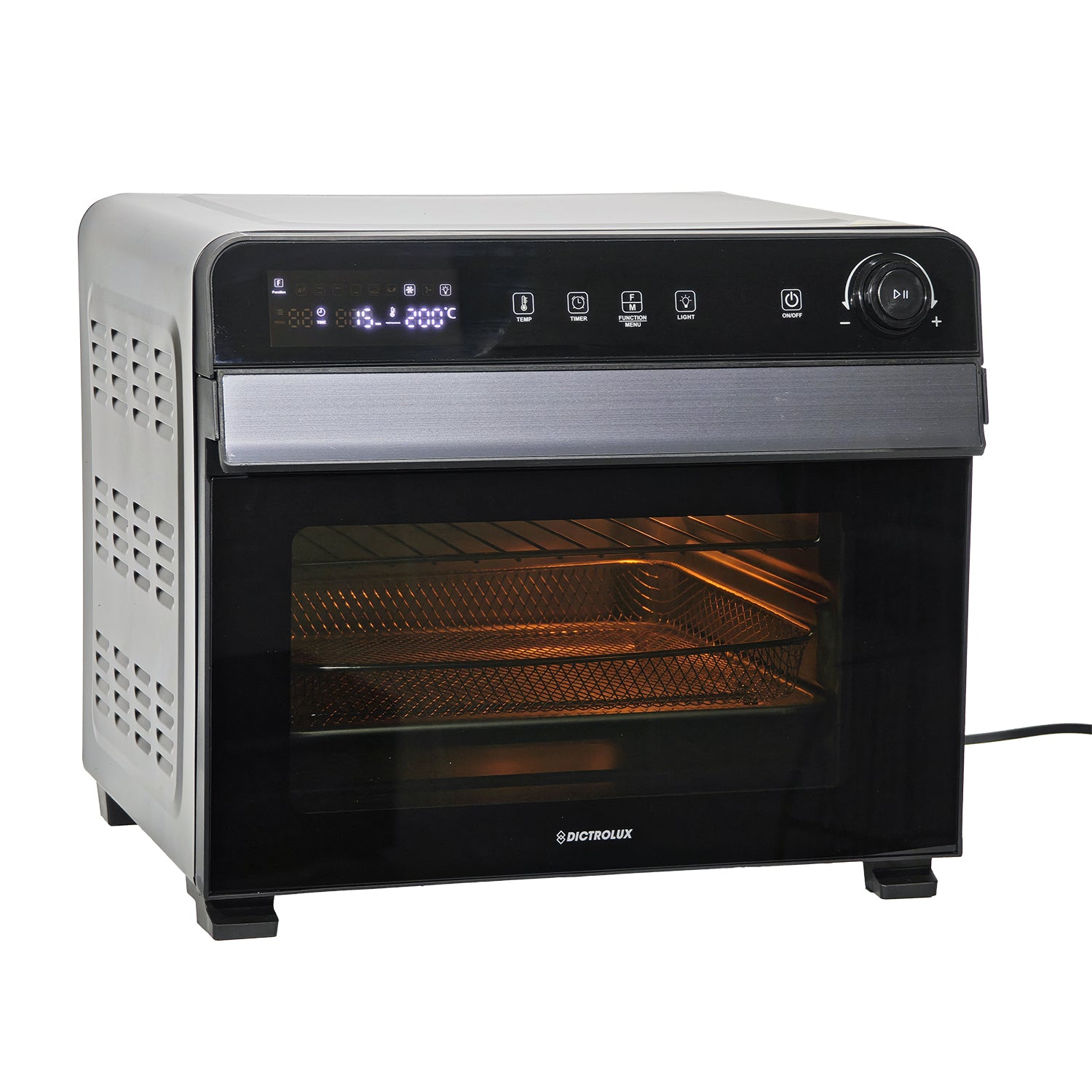DICTROLUX - Forno Ventilato Combi Frio 3 in 1 22 Litri 1500 Watt