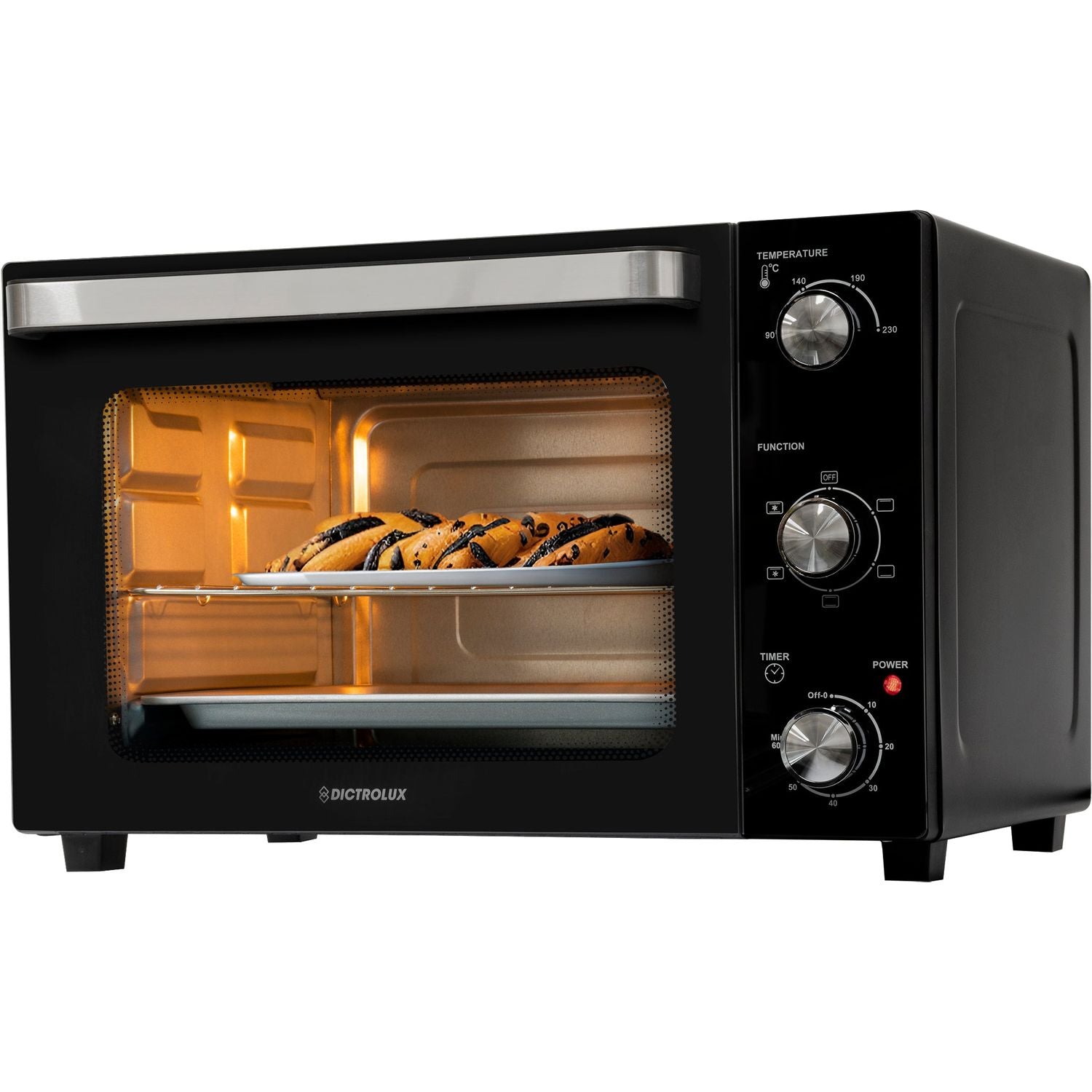 DICTROLUX - Forno Ventilato Duo Roast 35 Litri 1500 Watt