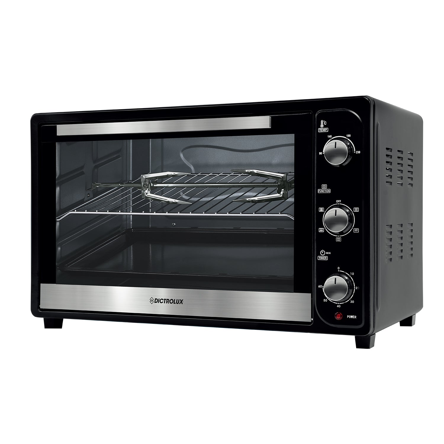 DICTROLUX - Forno Elettrico Ventilato Maxiroast 66 Litri 2200 Watt