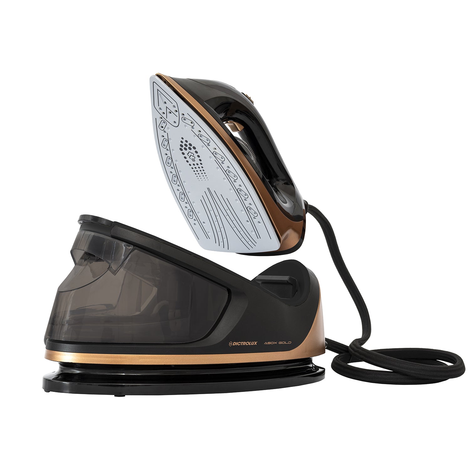 DICTROLUX - Ferro da stiro con caldaia Asox Gold ECO 2700 Watt