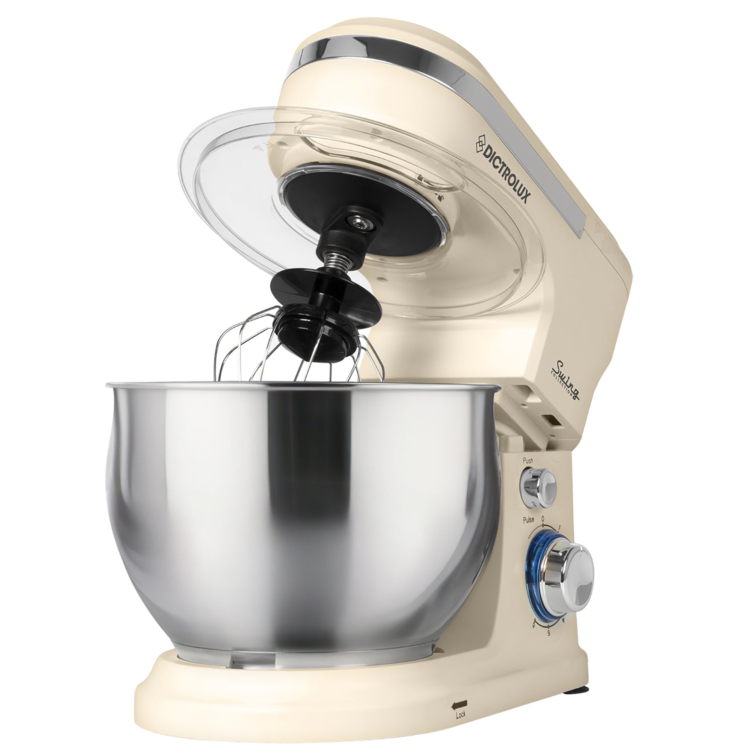 DICTROLUX - Impastatrice DX-1902 Crema Swing Collection 5 litri 1000 Watt