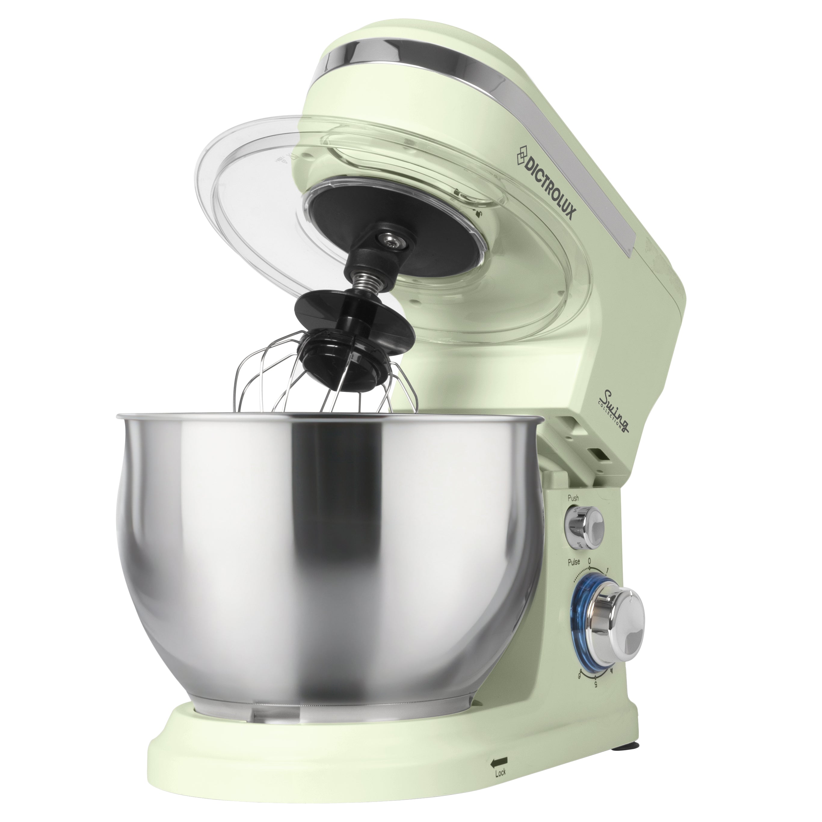 DICTROLUX - Impastatrice DX-1902 Verde Swing Collection 5 litri 1000 Watt