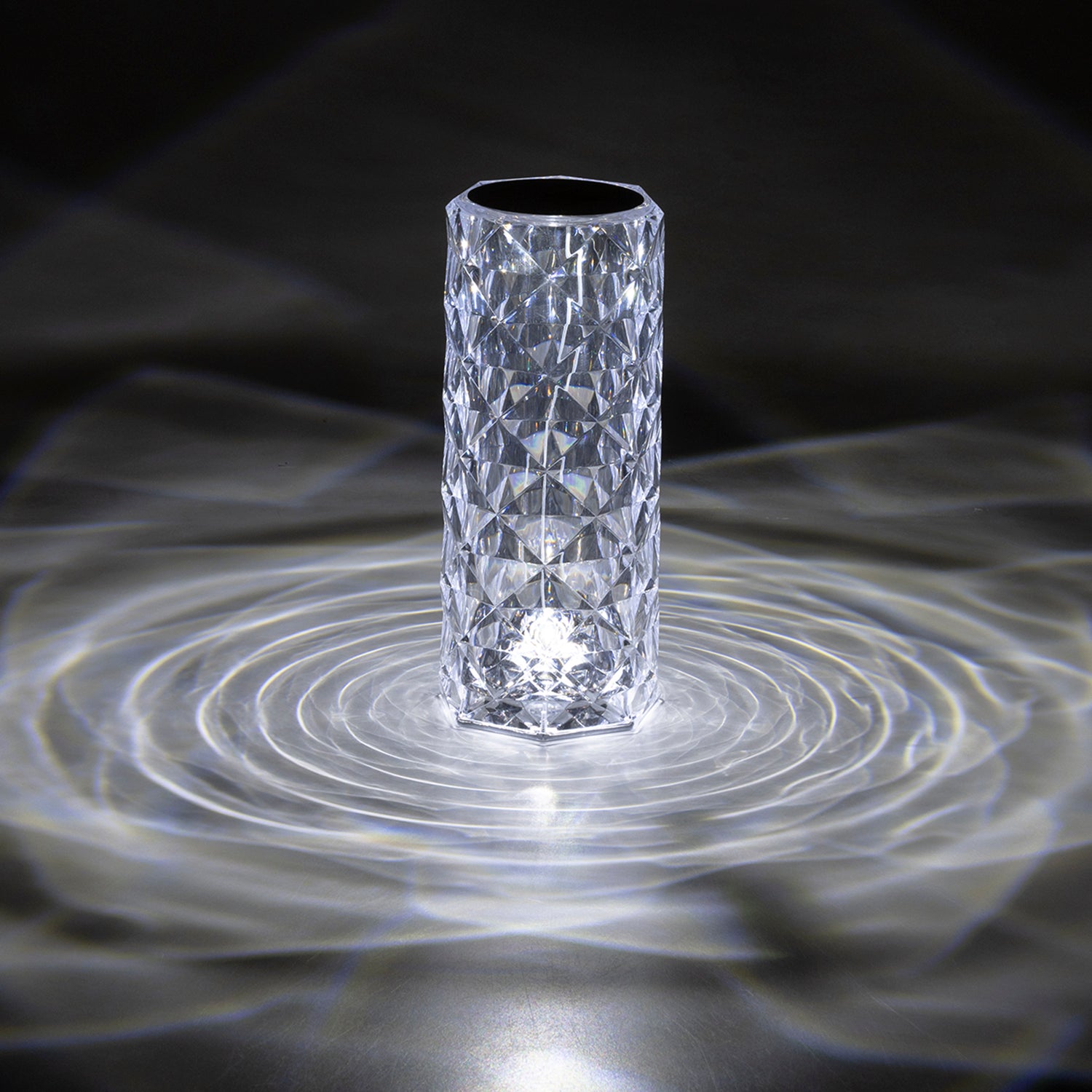 DICTROLUX - Lampada Led Dimmerabile Touch Elettra  - h21 cm diametro 9 cm