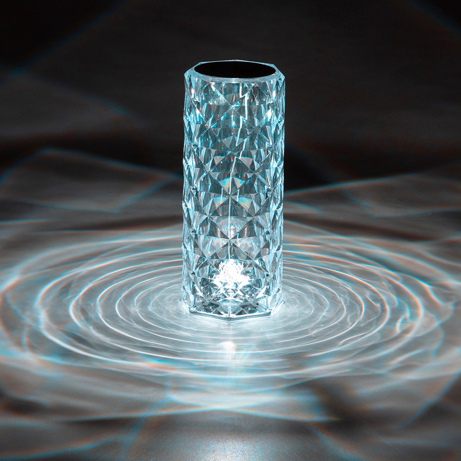 DICTROLUX - Lampada Led Dimmerabile Touch Elettra  - h21 cm diametro 9 cm