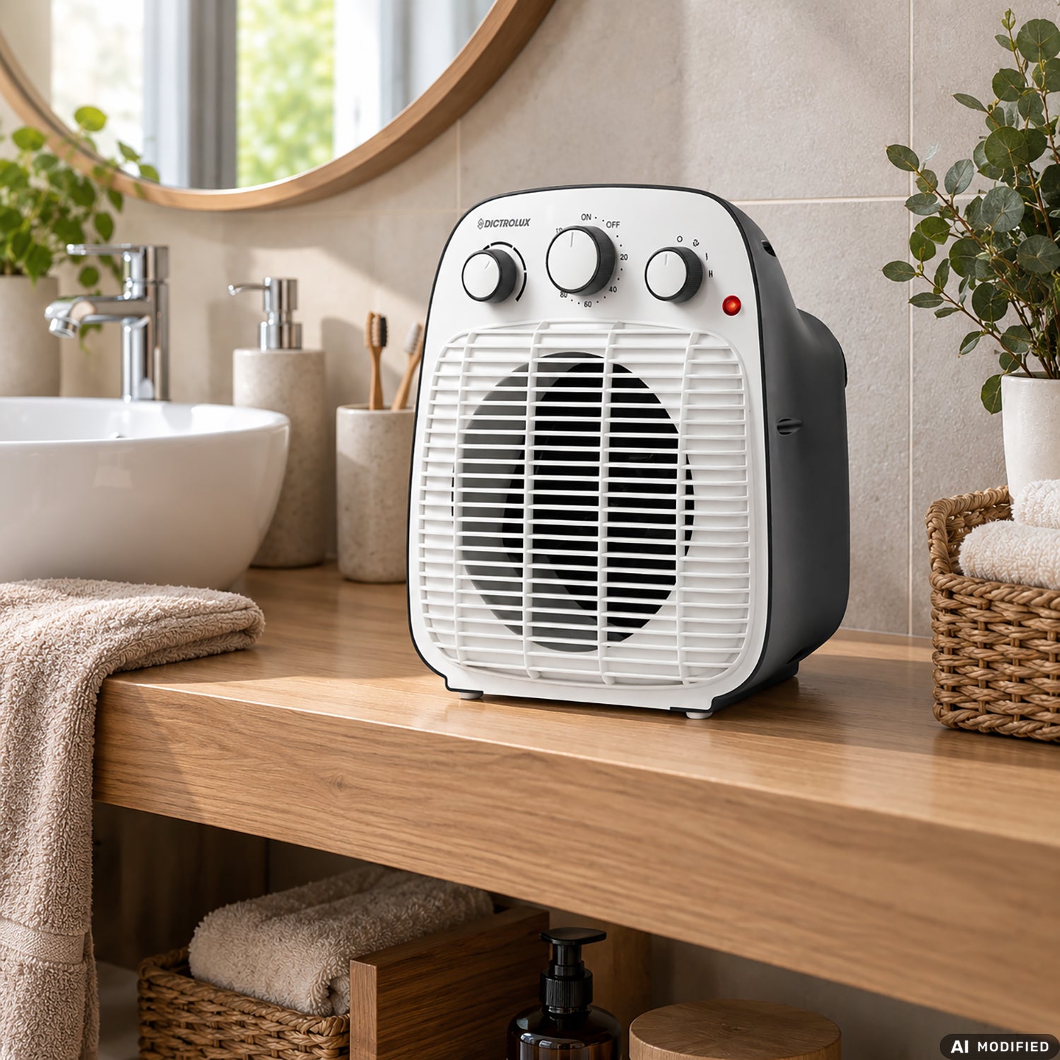 DICTROLUX - Termoventilatore Verticale HF2020 2000 Watt
