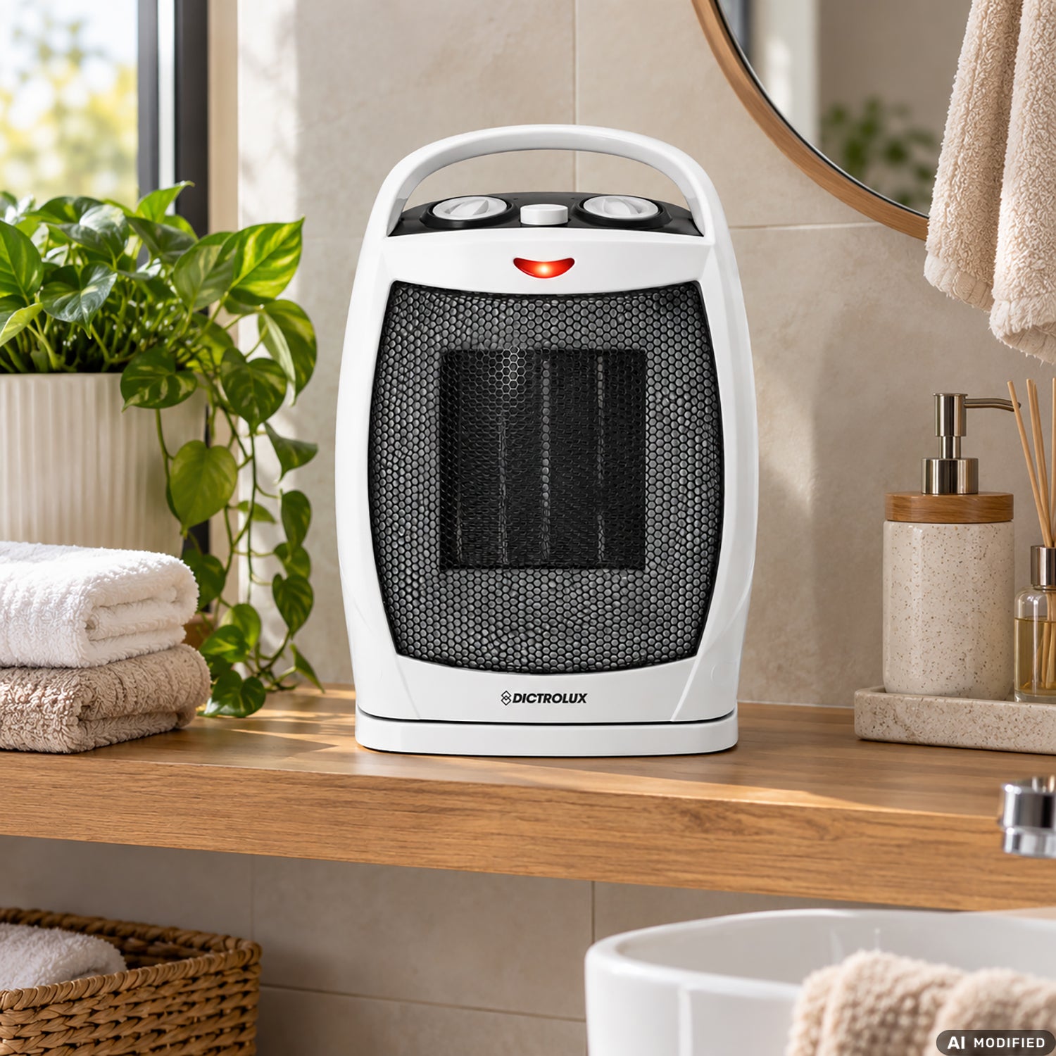 DICTROLUX - Termoventilatore Ceramico Verticale ZYY-PTC01 1500 Watt