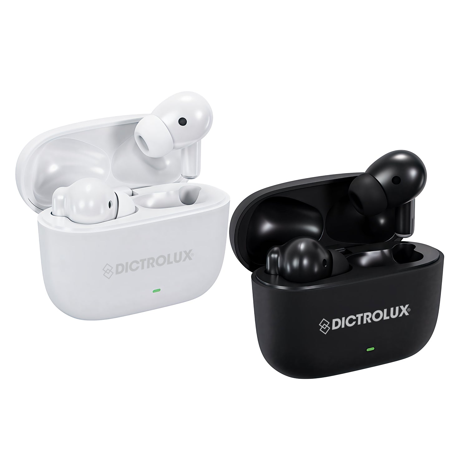 DICTROLUX - Auricolari Wireless Bluetooth 5.4 DLX552  con Custodia di Ricarica