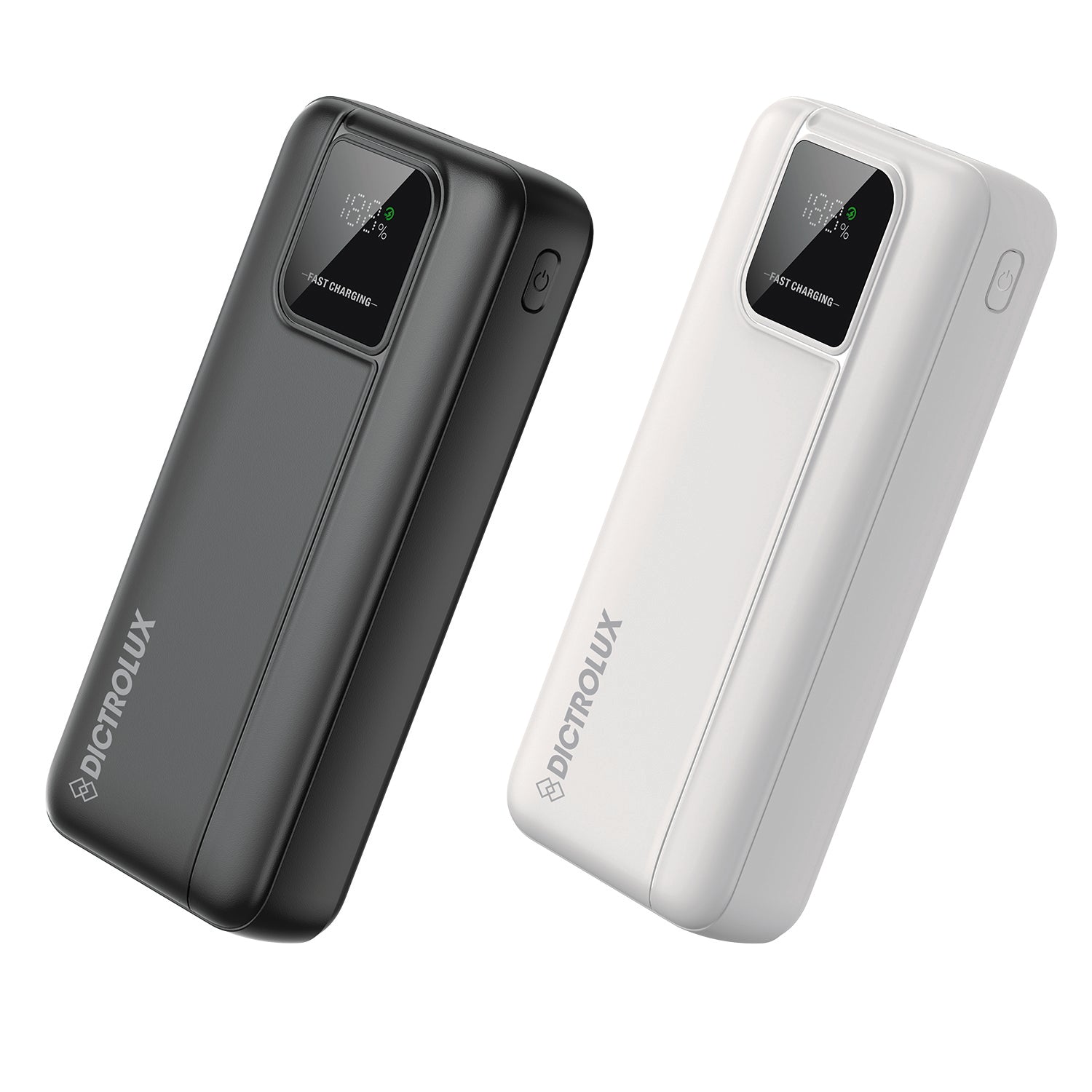 DICTROLUX - Power Bank 10.000 mAh Fast Charge 22,5 Watt con Display LED