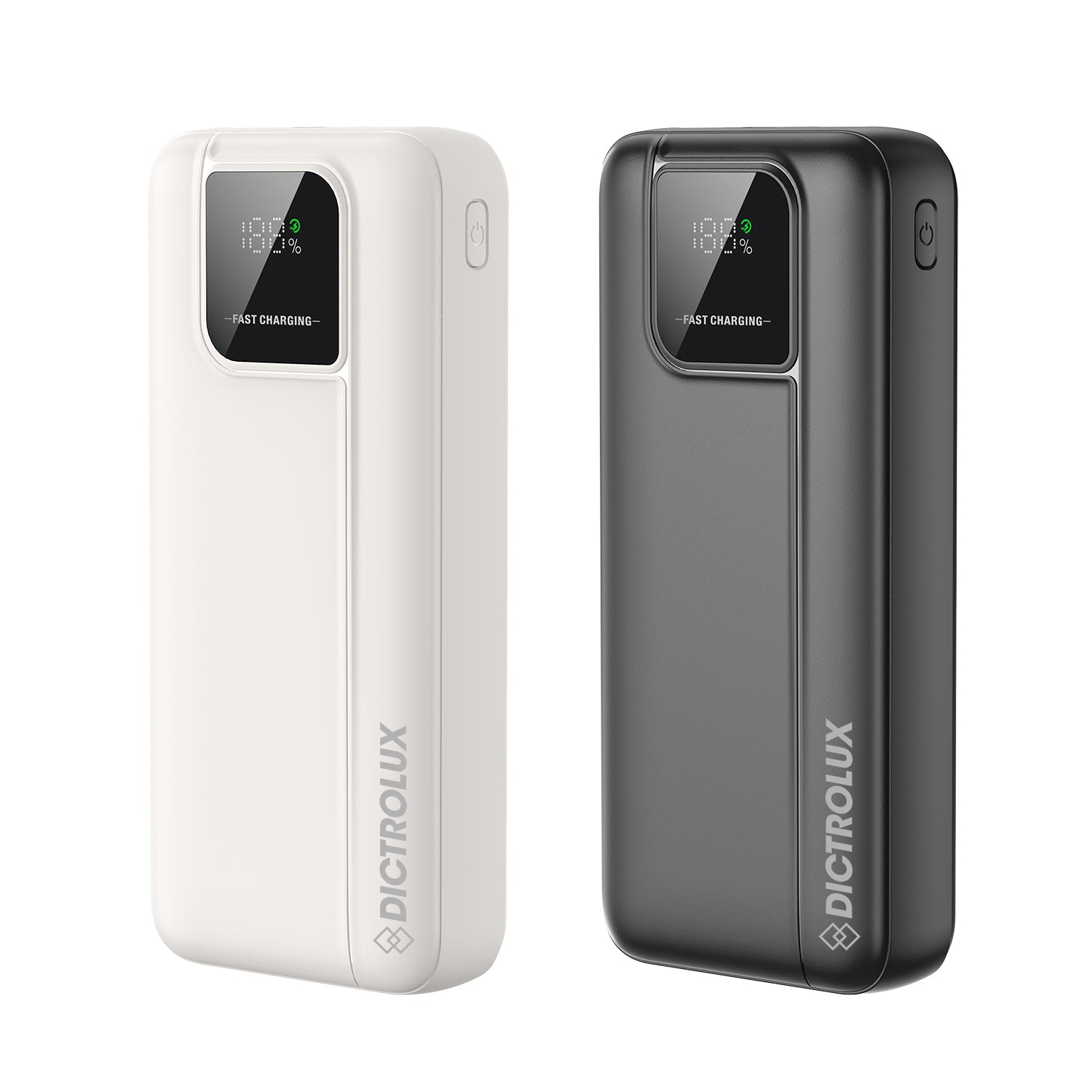 DICTROLUX - Power Bank DLX1685 20000 mAh Ricarica Rapida 22,5W con Display LED