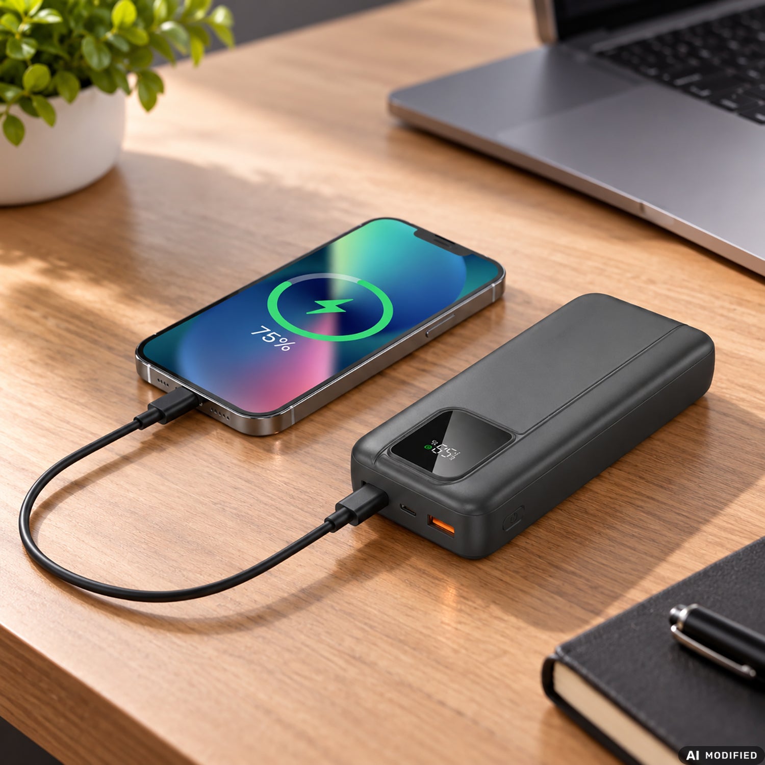 DICTROLUX - Power Bank DLX1685 20000 mAh Ricarica Rapida 22,5W con Display LED