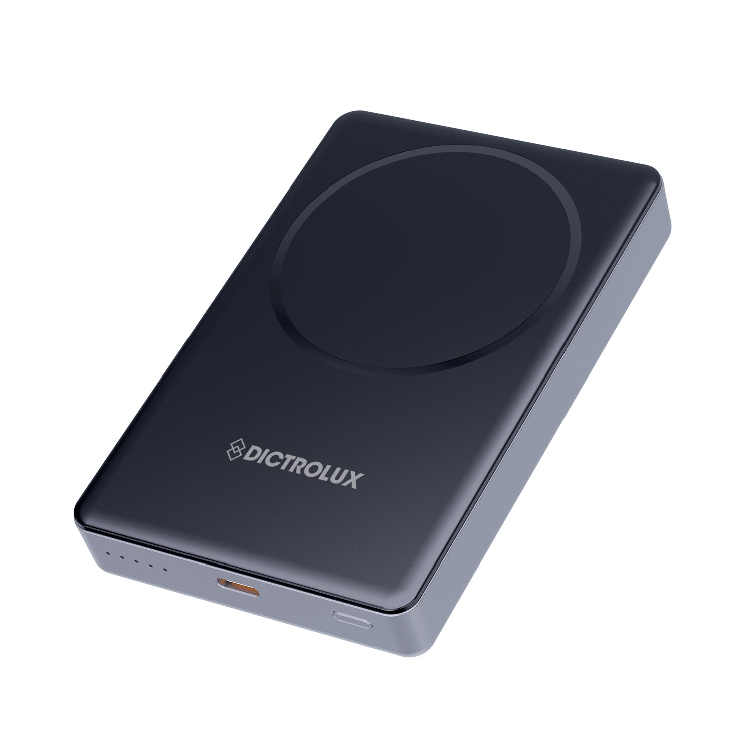 DICTROLUX - Power Bank Magnetico DLX1530 10.000 mAh 20W con Ricarica Wireless