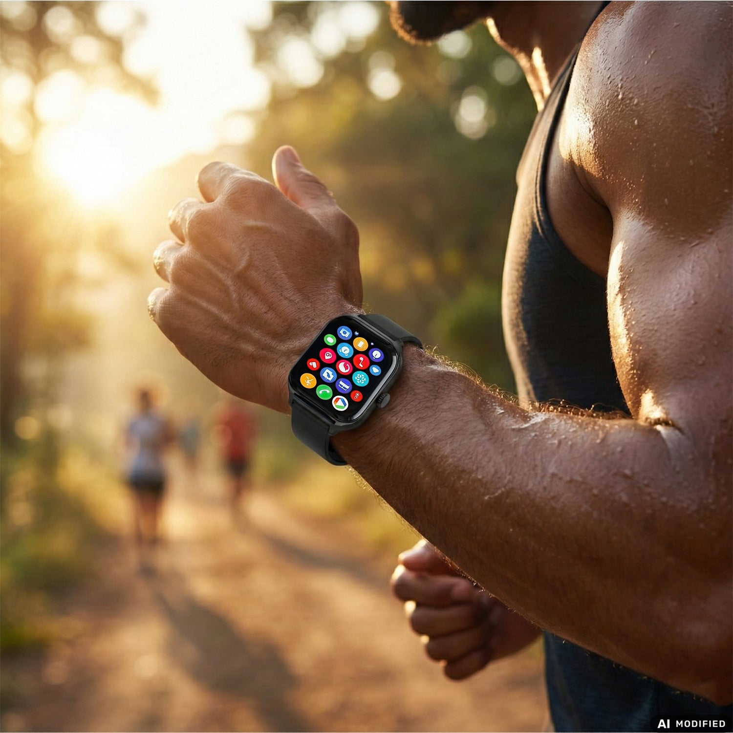 DICTROLUX - Smartwatch Bluetooth DLX088 con Ricarica Wireless e Schermo HD 1,88"