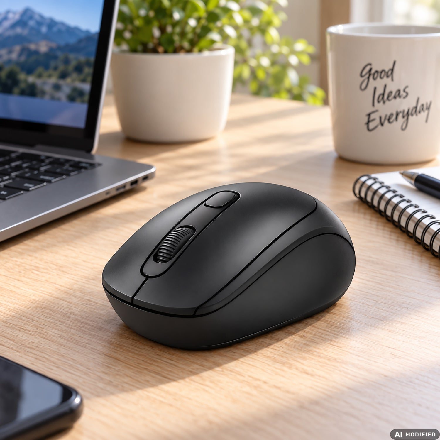 DICTROLUX - Mouse Wireless Bluetooth DLX686 con Ricevitore USB 2,4 GHz