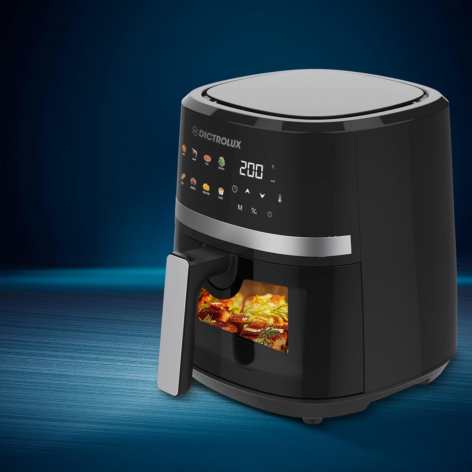 DICTROLUX - Friggitrice ad aria Quick Fryer One 3,8 litri 1450 Watt