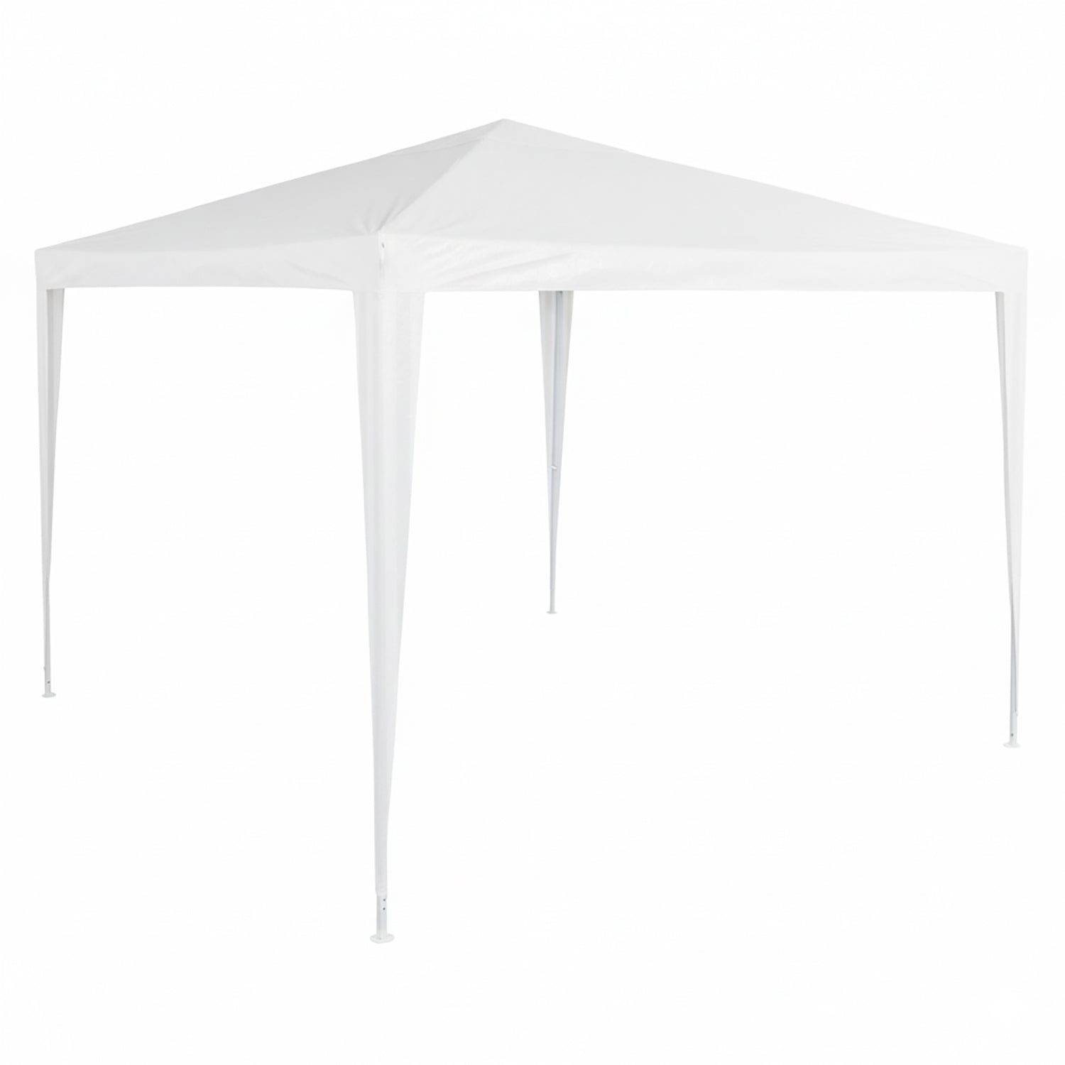 VESTIAMO CASA GIARDINO - Gazebo da Giardino Bianco in Metallo 3x3 metri
