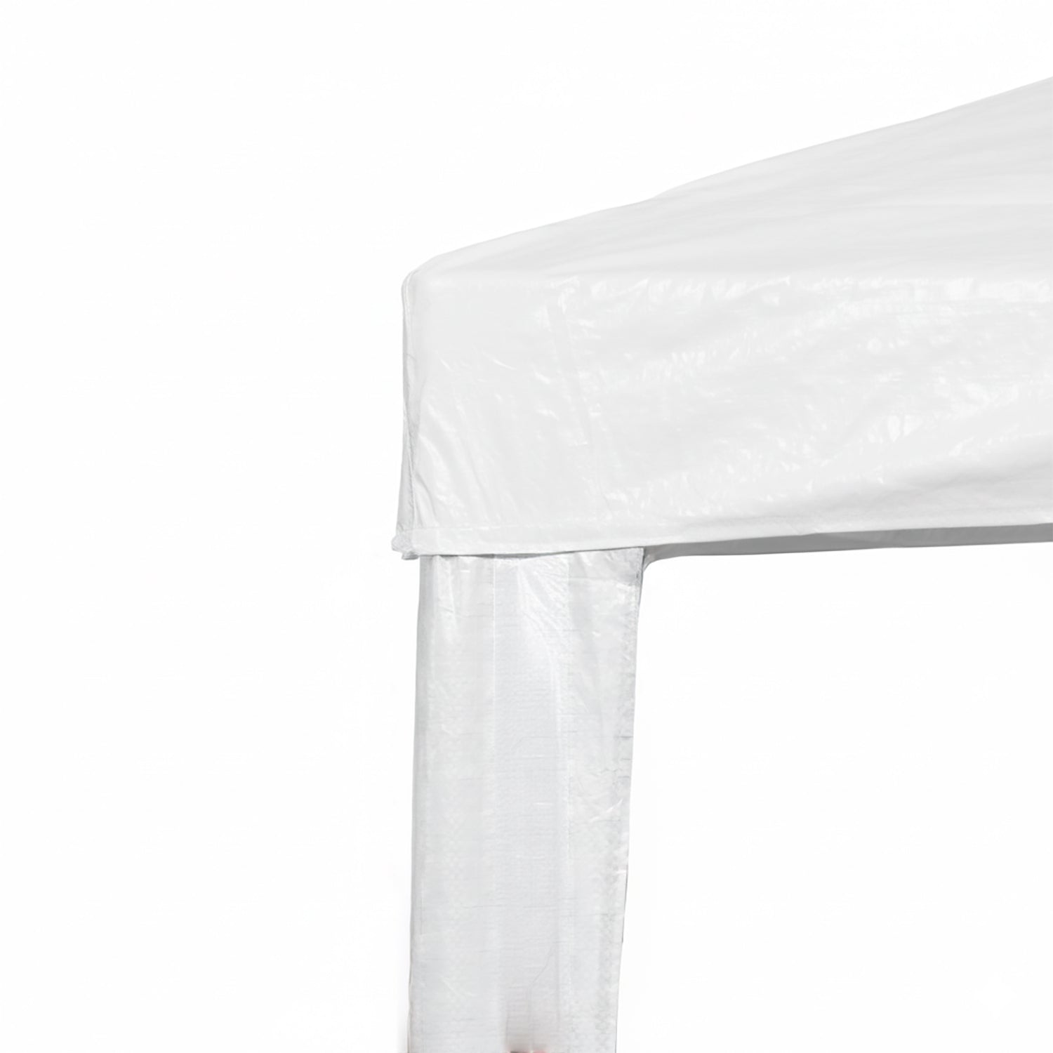 VESTIAMO CASA GIARDINO - Gazebo da Giardino Bianco in Metallo 3x3 metri