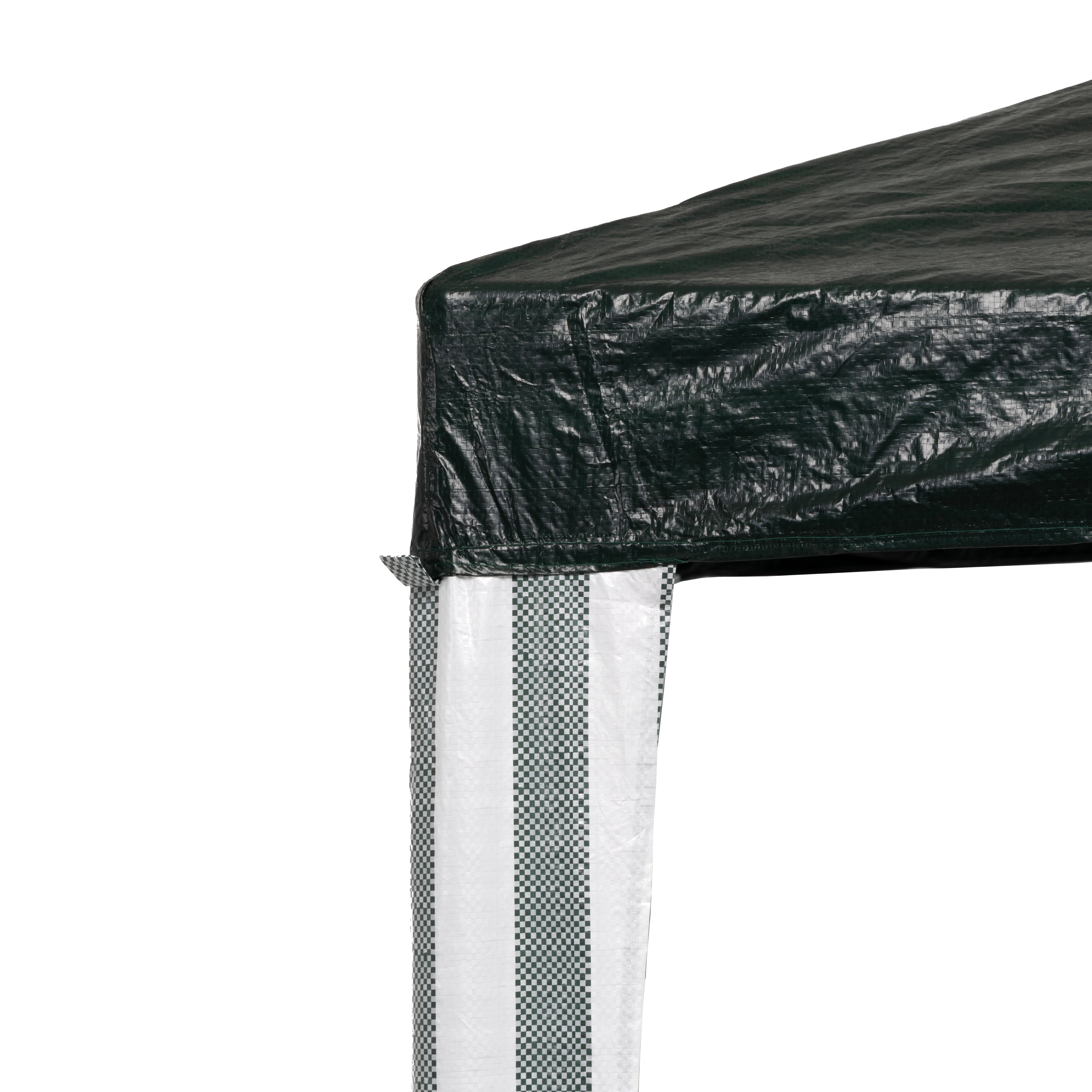 VESTIAMO CASA GIARDINO - Gazebo da Giardino Verde in Metallo 3x3 metri