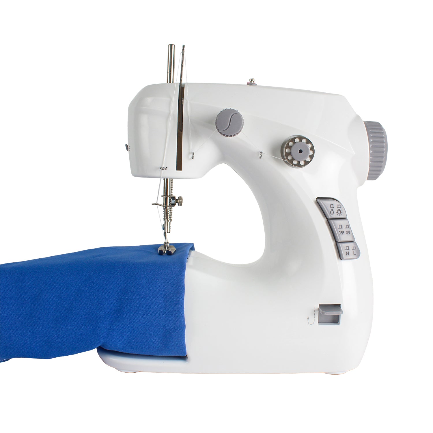DICTROLUX - Macchina da Cucire Mini Portatile Isabel FHSM-268 con Pedale e Doppio Punto