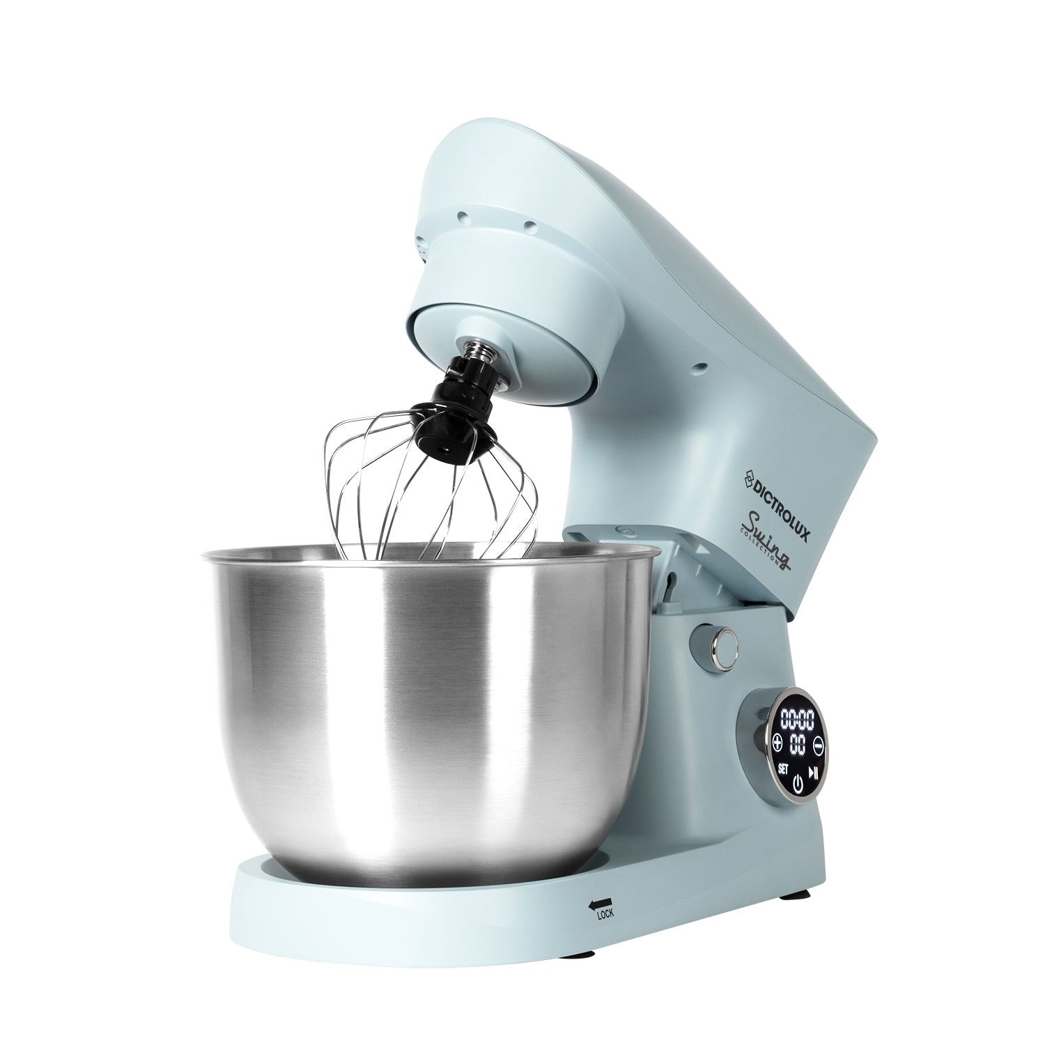 DICTROLUX - Impastatrice Planetaria Swing SM-2545L Celeste 5 Litri 1500 Watt