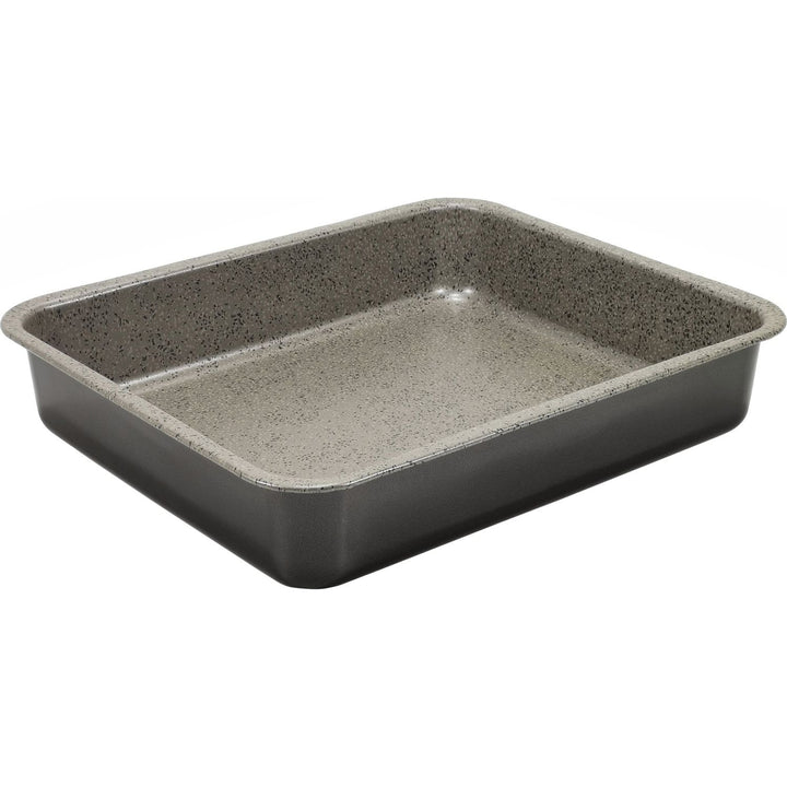 GUSTO CASA - Teglia Lasagnera in alluminio Linea Happy Rock - h7x40x33 cm