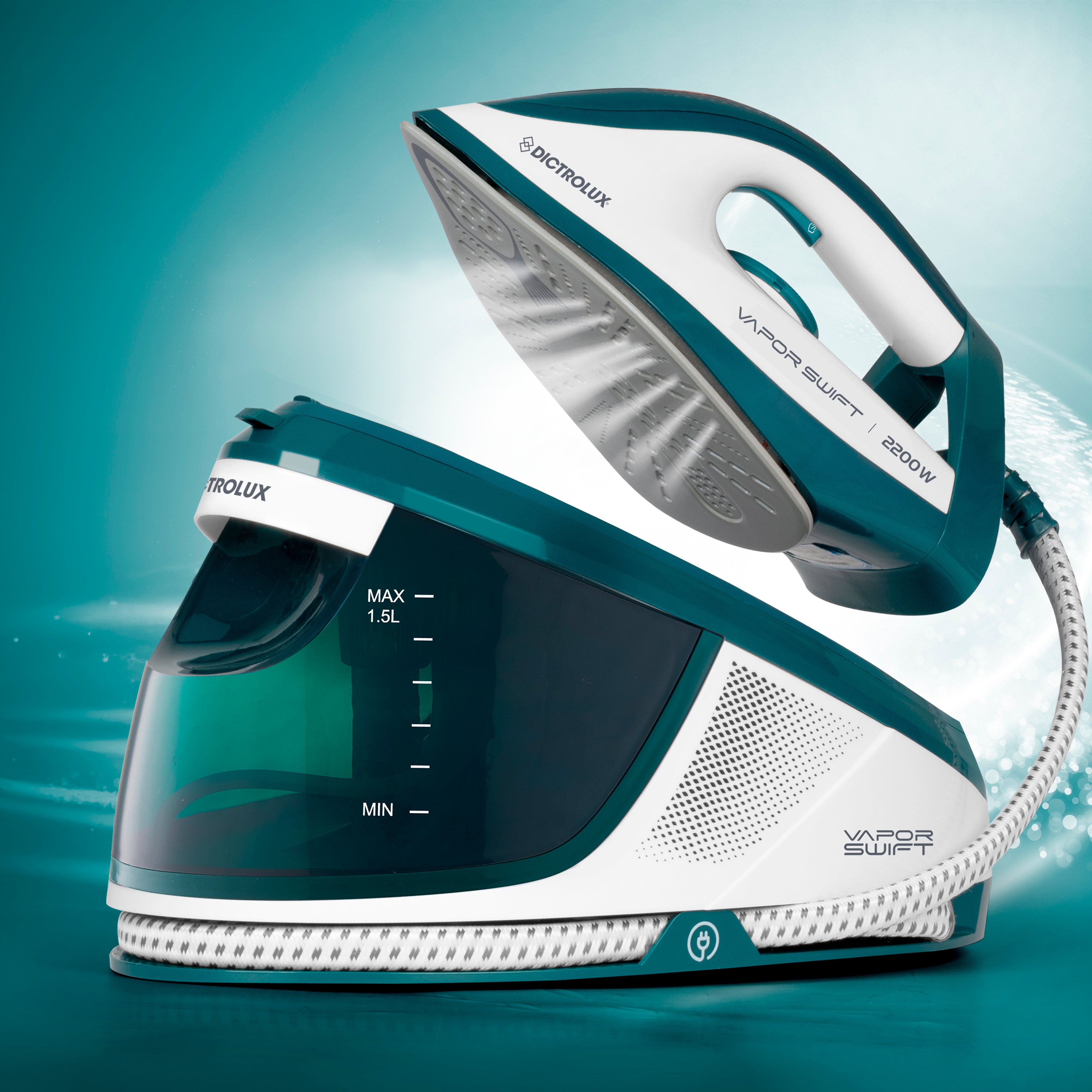 DICTROLUX - Ferro da Stiro con Caldaia Vapor Swift ECO 2200 Watt