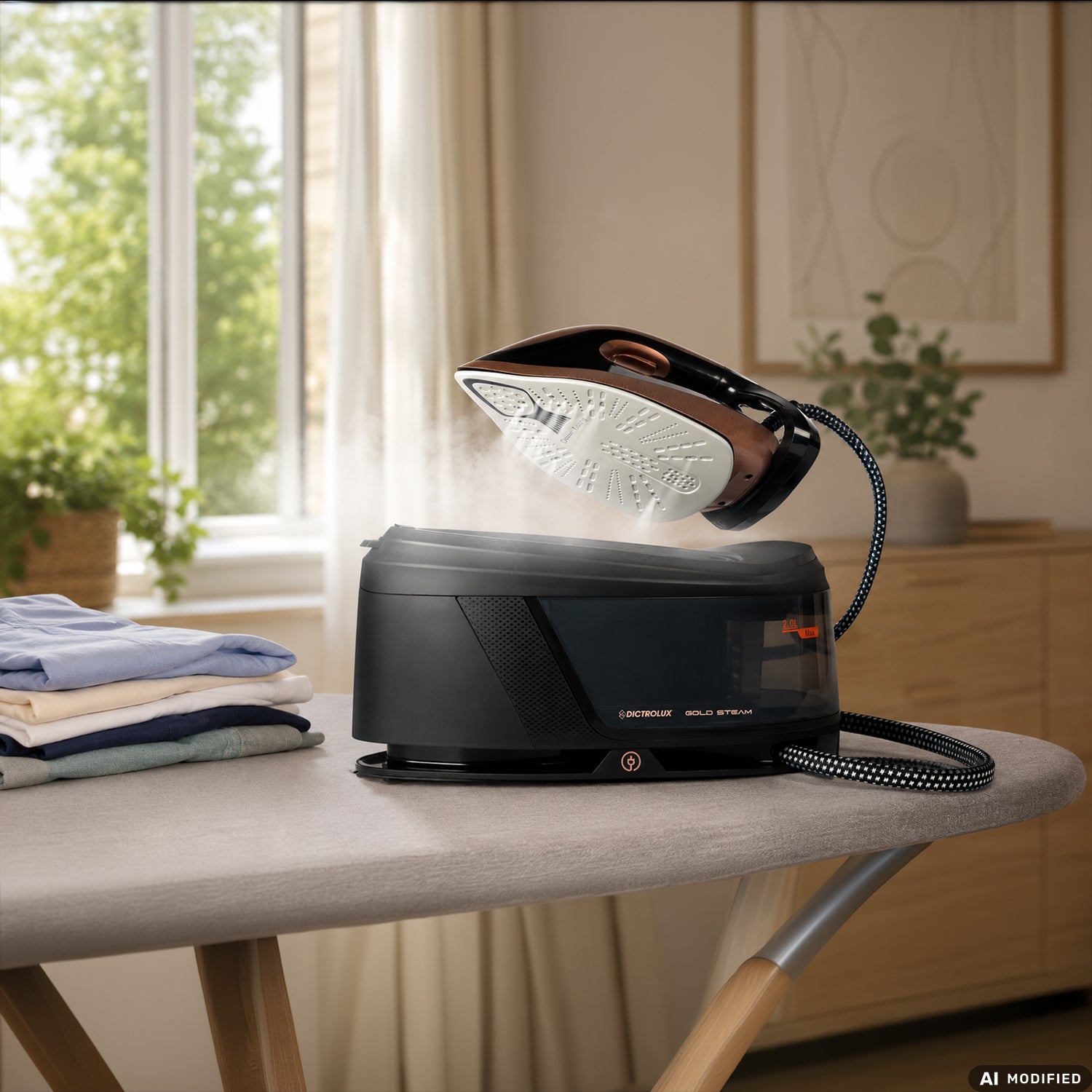 DICTROLUX - Ferro da Stiro con Caldaia Gold Steam Eco 2400 Watt