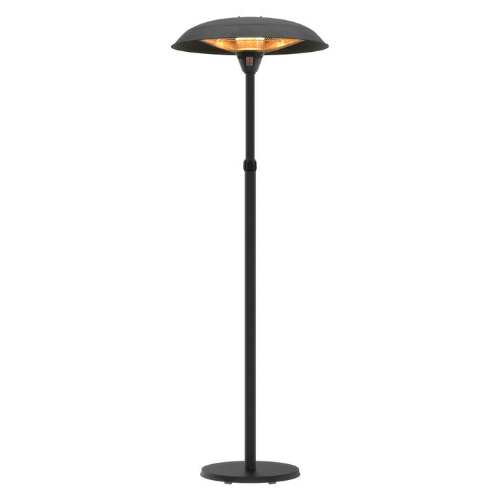 DICTROLUX - Stufa a Gas esterno Fungo Riscaldante Nero 3000 Watt