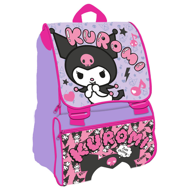 Zaino Kuromi Sanrio per Ragazze, Borsa Studente Cinnamoroll, Cartone Zaino Kuromi Sanrio per Ragazze, Borsa Studente Cinnamoroll, Cartone